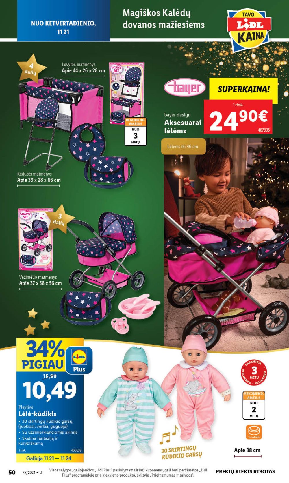 LIDL - Ne maisto prekių pasiūlymai (2024 11 18 - 2024 11 24) 50