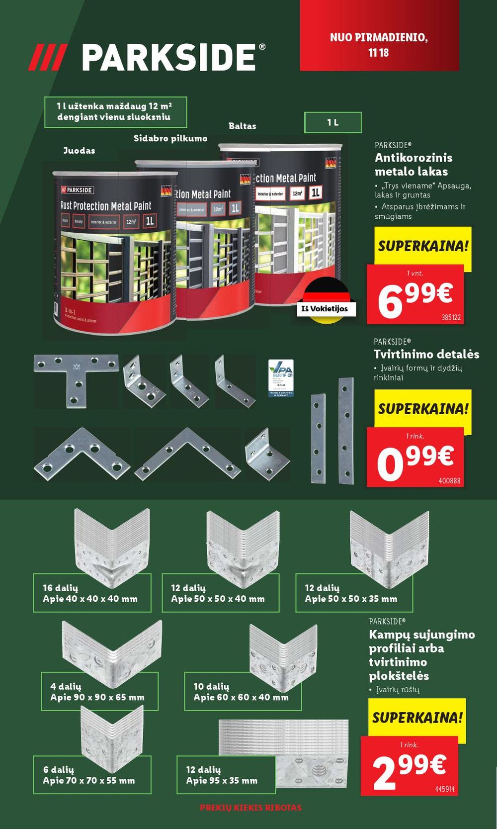 LIDL - PARKSIDE įrankiai. Nr. 3 (2024 11 18 - 2024 11 24) 8