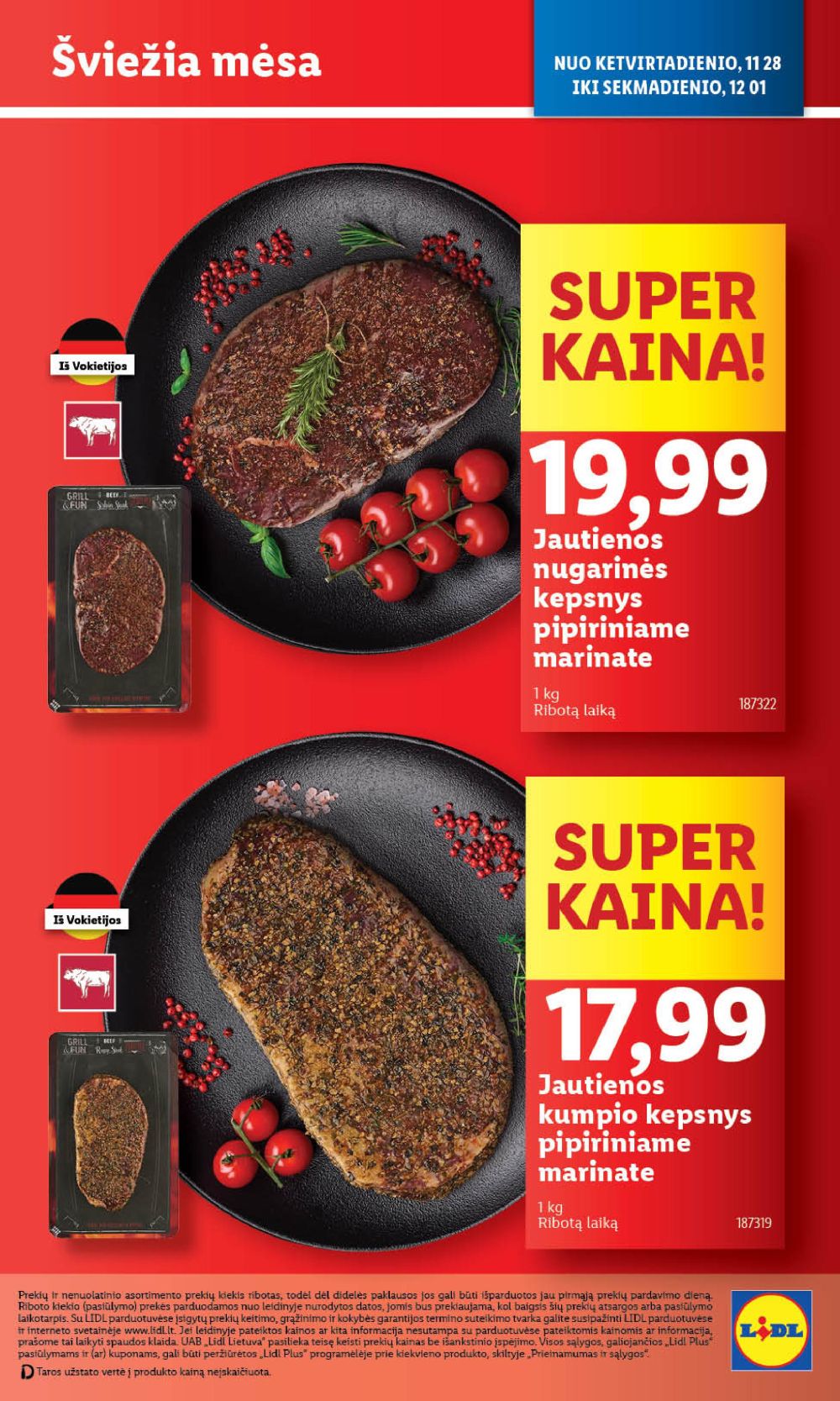 LIDL - Maisto prekių pasiūlymai (2024 11 25 - 2024 12 01) 41