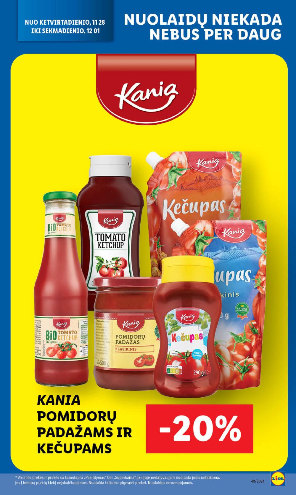 LIDL - Maisto prekių pasiūlymai (2024 11 25 - 2024 12 01) 47