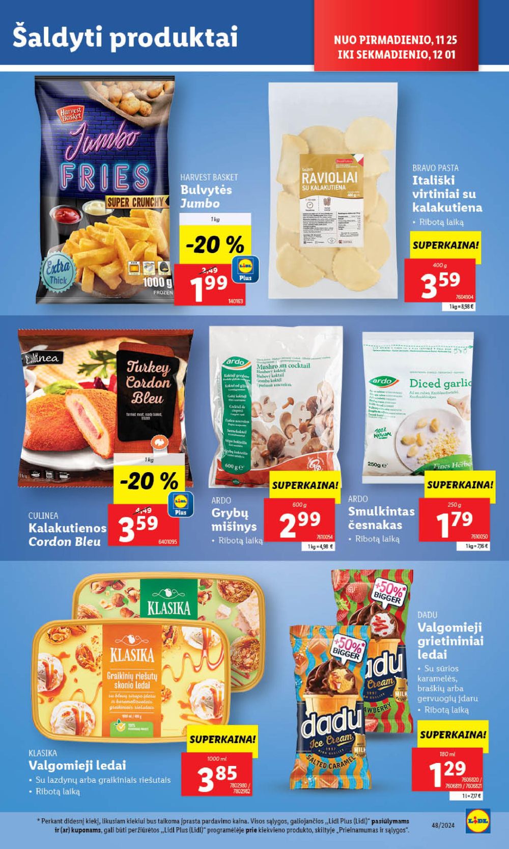 LIDL - Maisto prekių pasiūlymai (2024 11 25 - 2024 12 01) 23