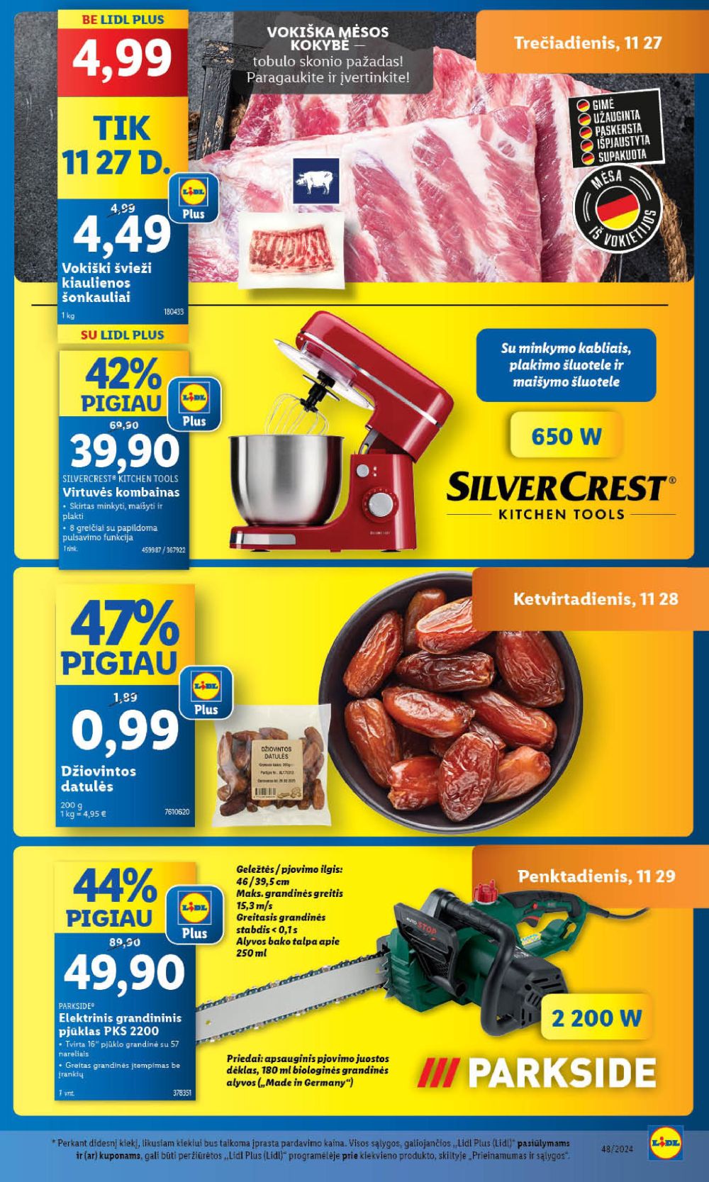 LIDL - Maisto prekių pasiūlymai (2024 11 25 - 2024 12 01) 17