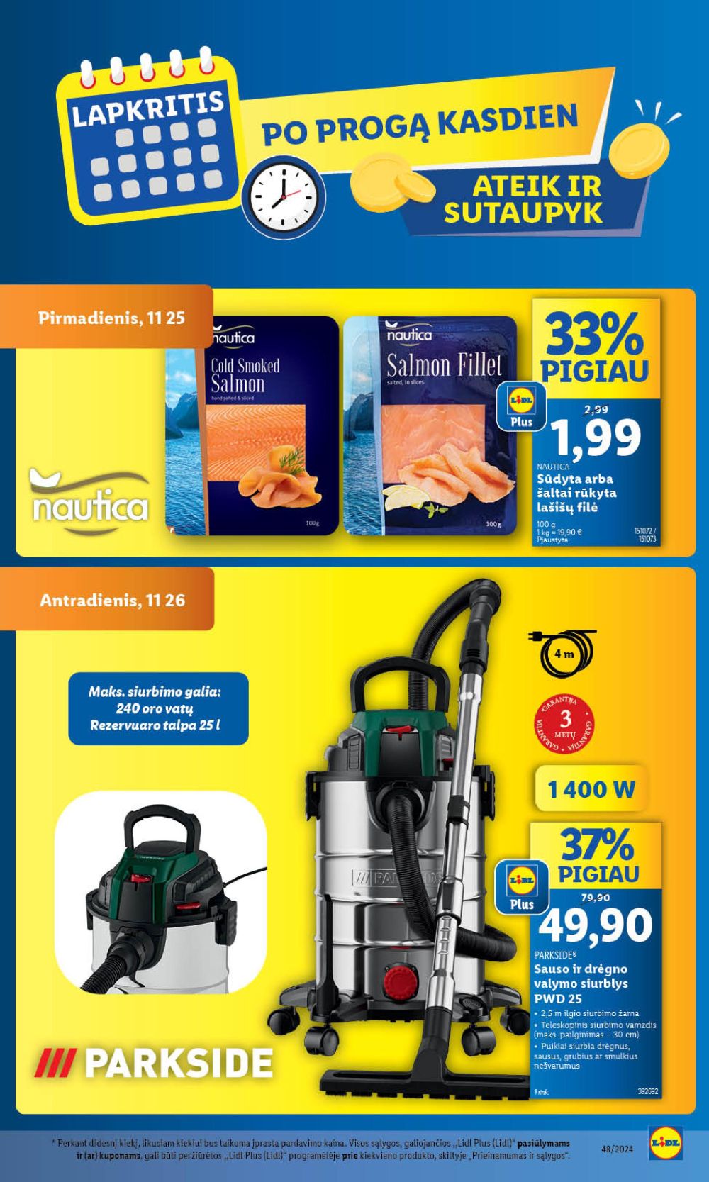 LIDL - Maisto prekių pasiūlymai (2024 11 25 - 2024 12 01) 16