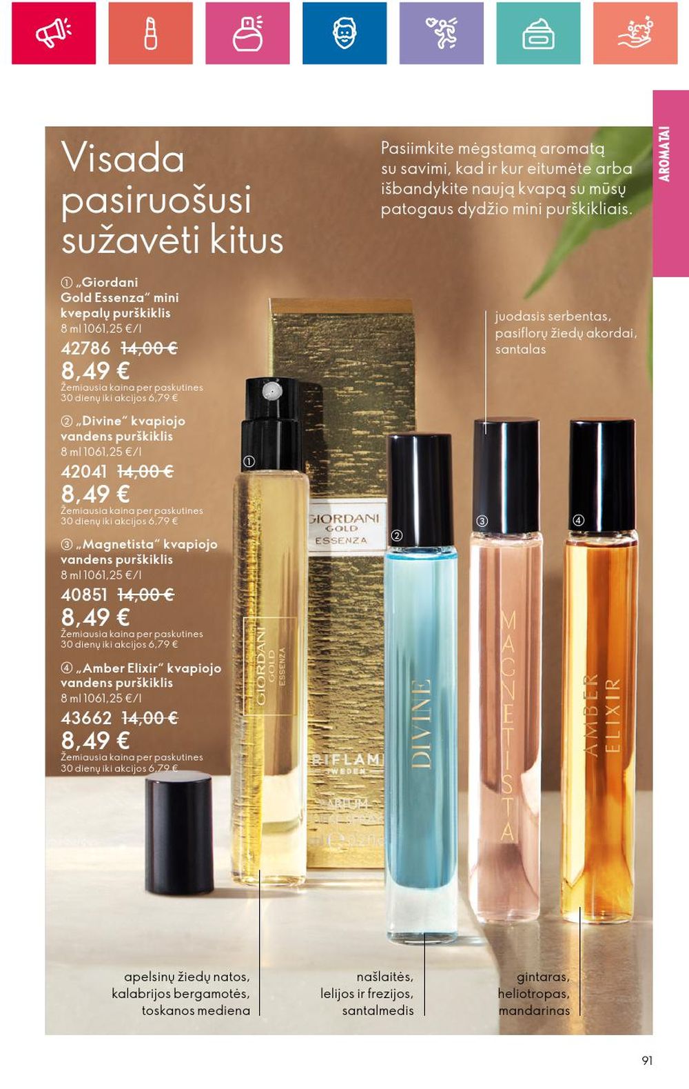 ORIFLAME - Katalogas (2024 09 12 - 2024 10 02) 91