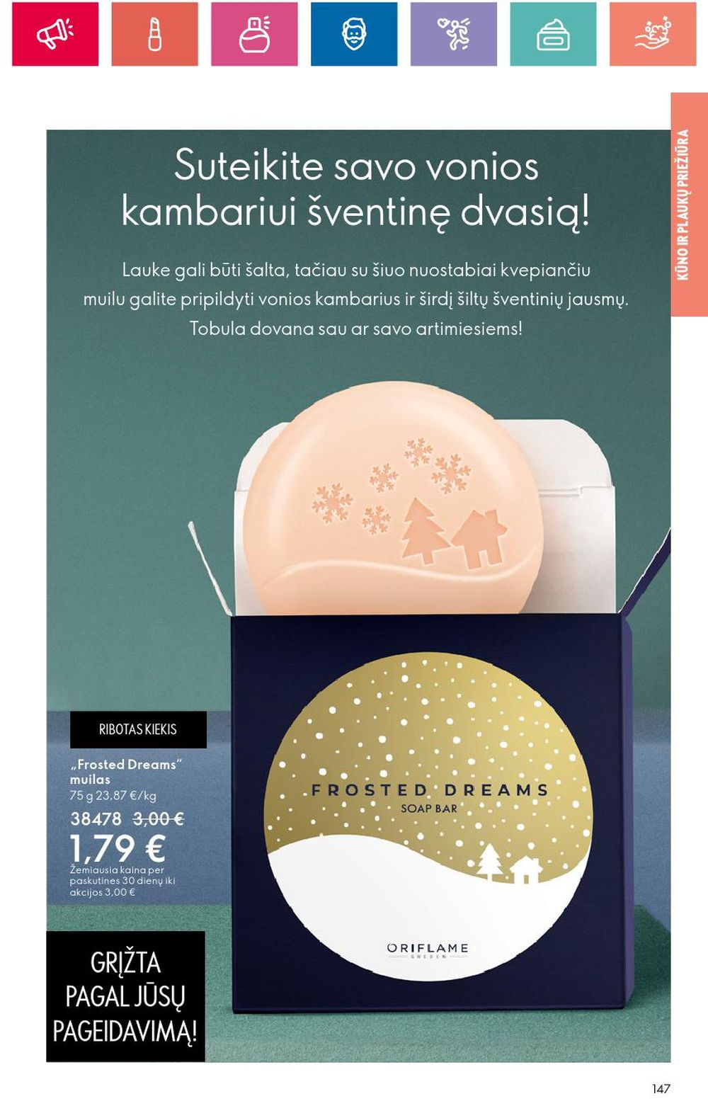 ORIFLAME - Katalogas (2024 11 14 - 2024 12 04) 147