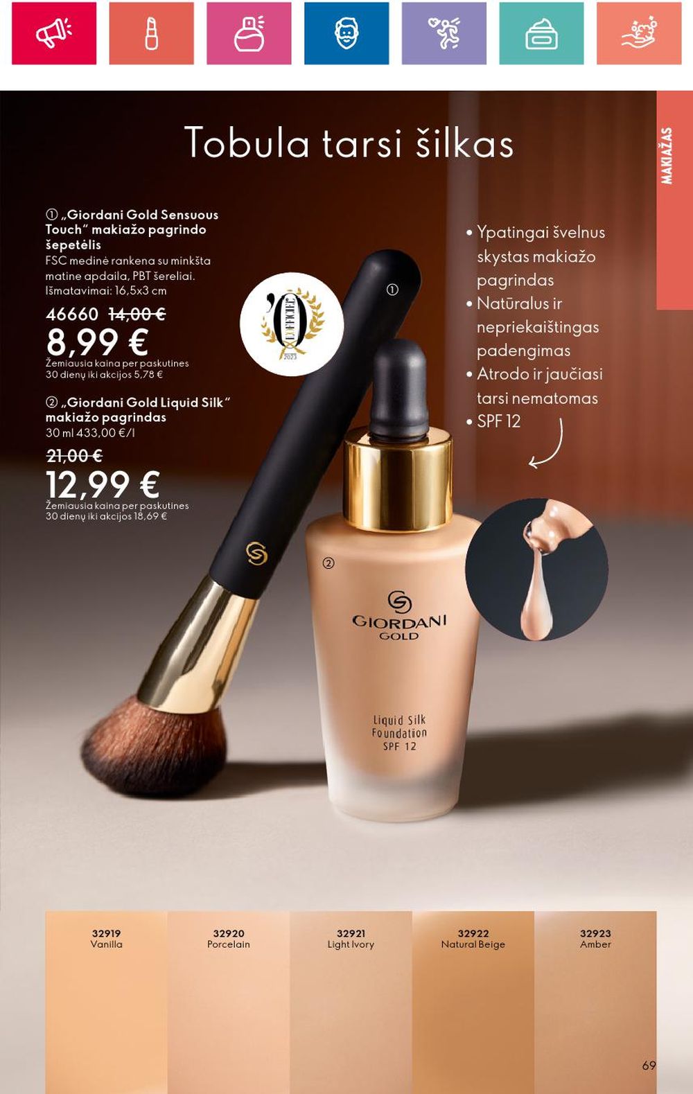 ORIFLAME - Katalogas (2024 11 14 - 2024 12 04) 69