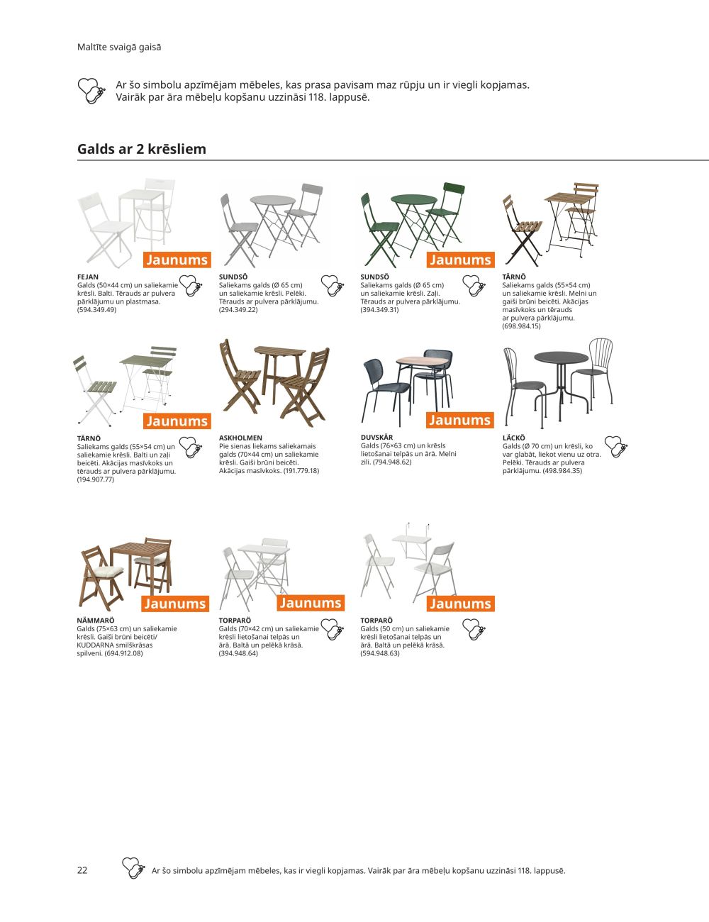 IKEA - Āra mēbeles 2023 22