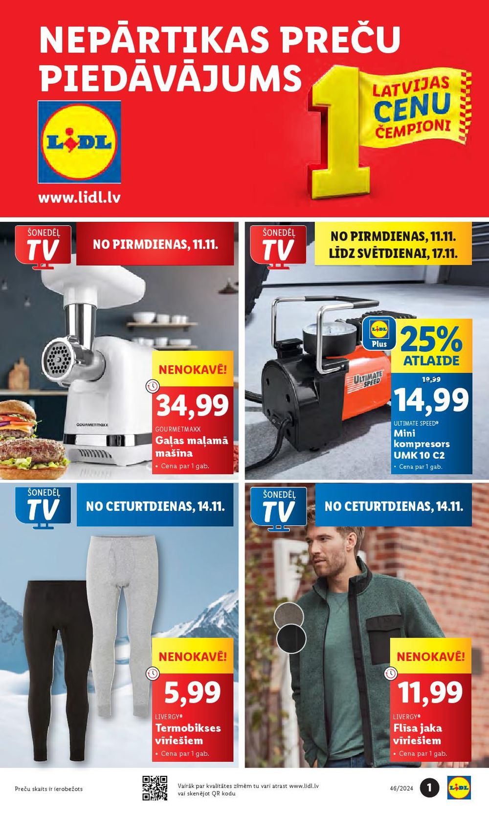 LIDL - Nepārtikas preču piedāvājums (11.11.2024 - 17.11.2024)