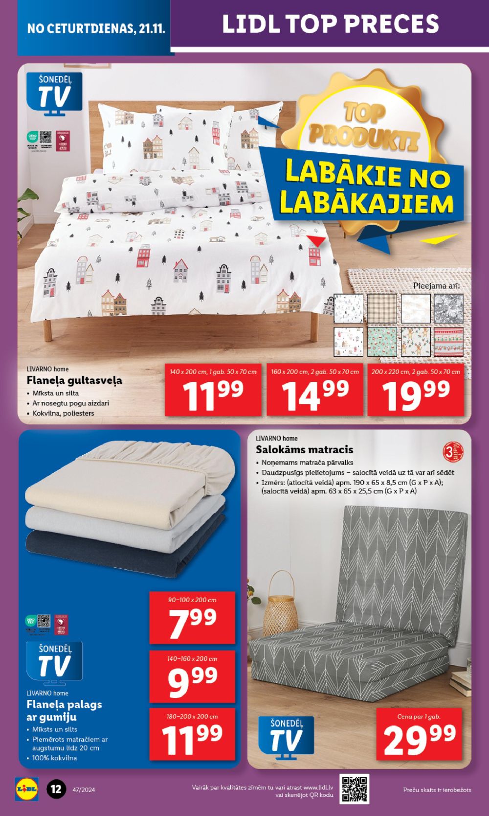 LIDL - Nepārtikas preču piedāvājums (18.11.2024 - 24.11.2024) 12