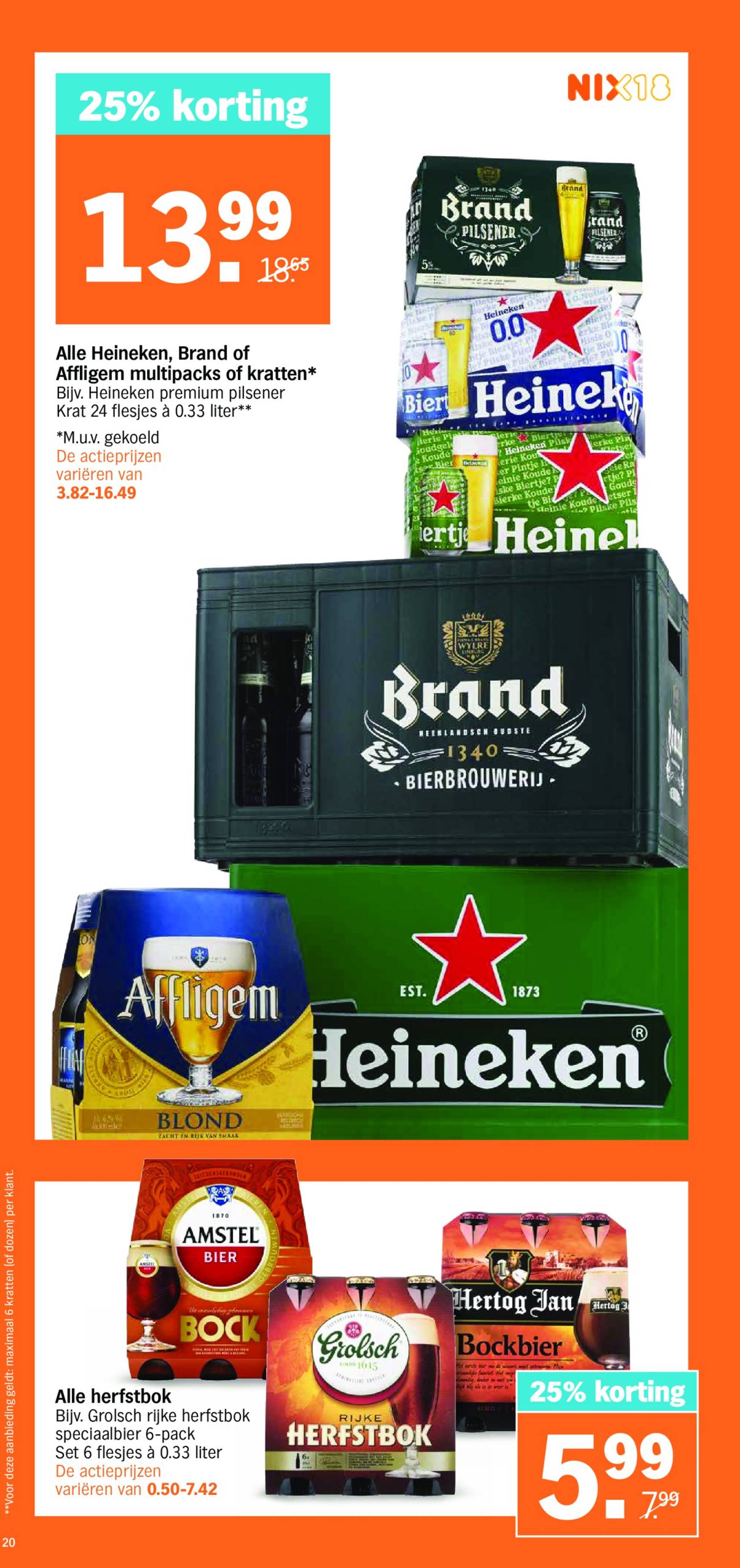 Albert Heijn folder geldig vanaf 14.10. - 20.10. 25