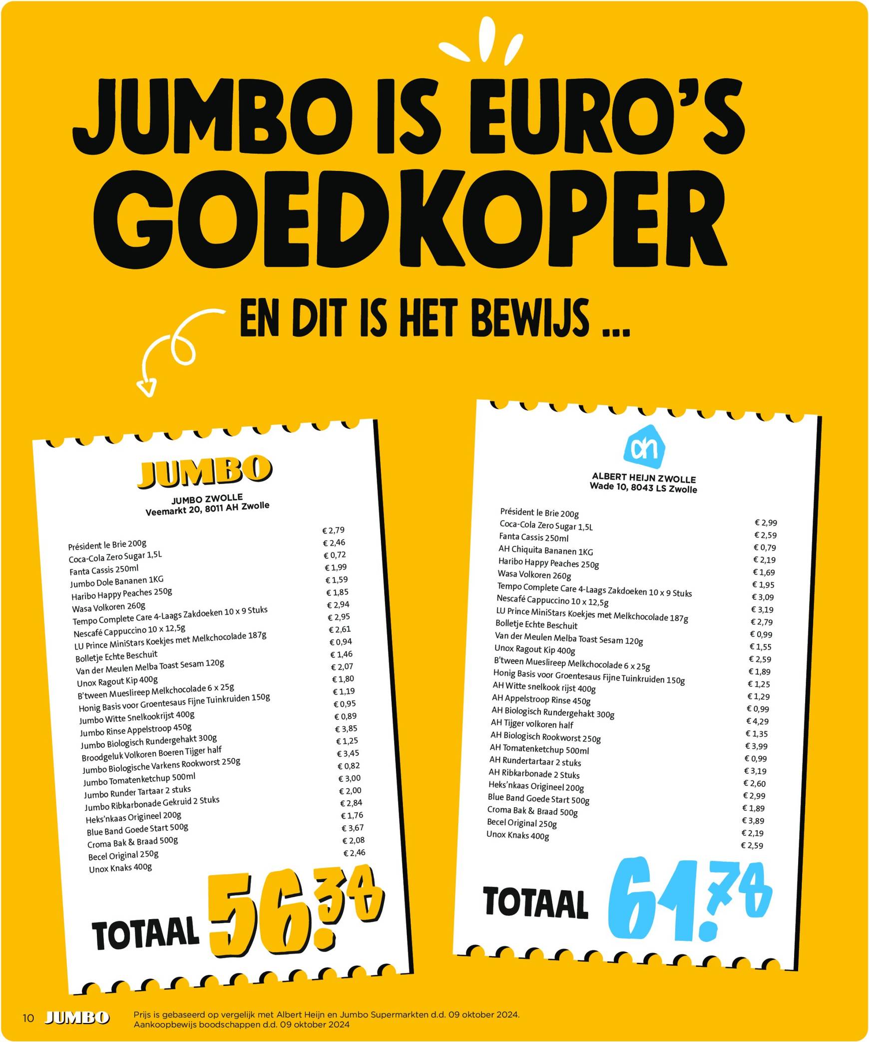 Jumbo folder geldig vanaf 23.10. - 29.10. 10