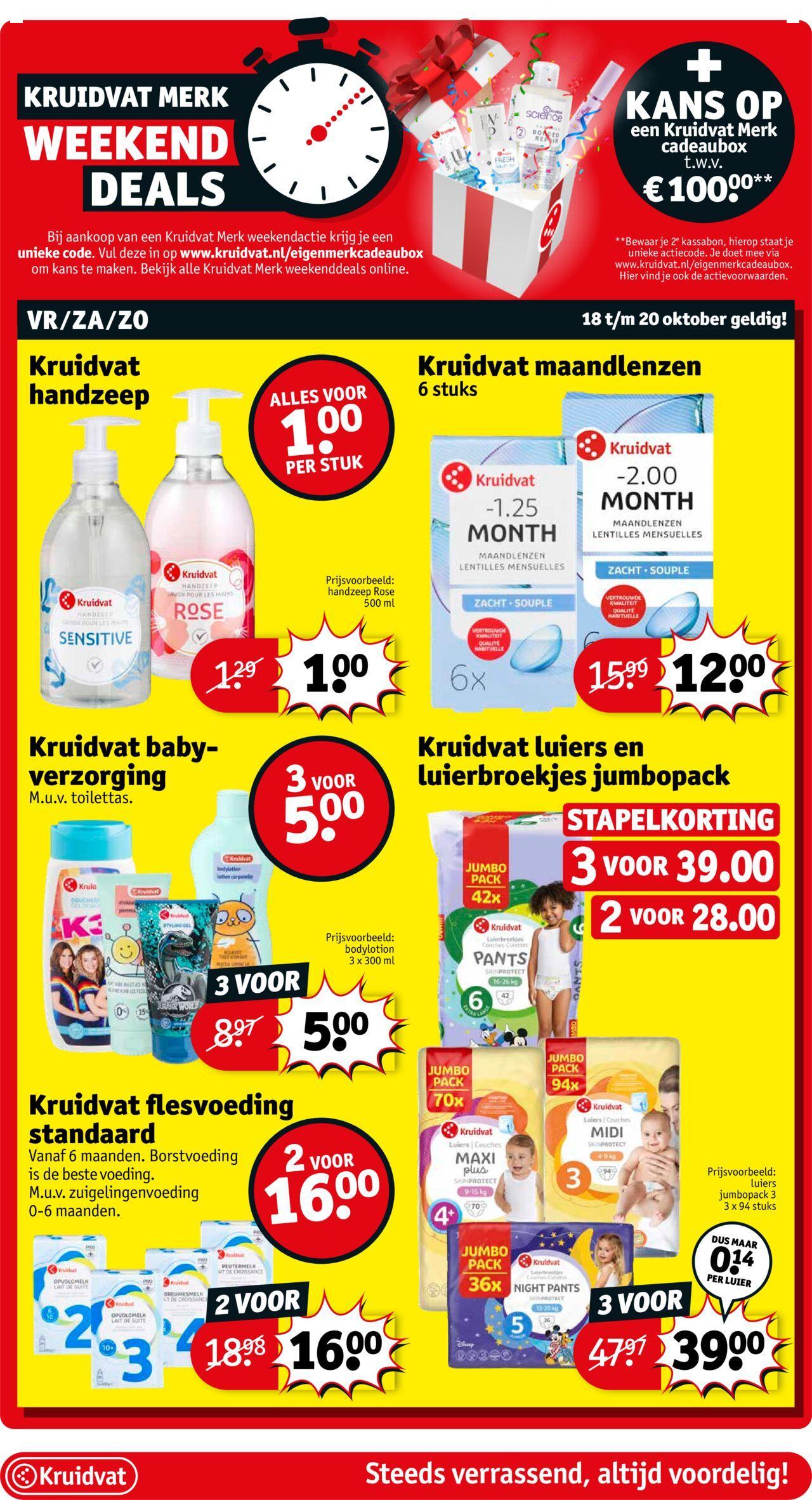 Kruidvat folder vanaf 14-10-2024 - 20-10-2024 4