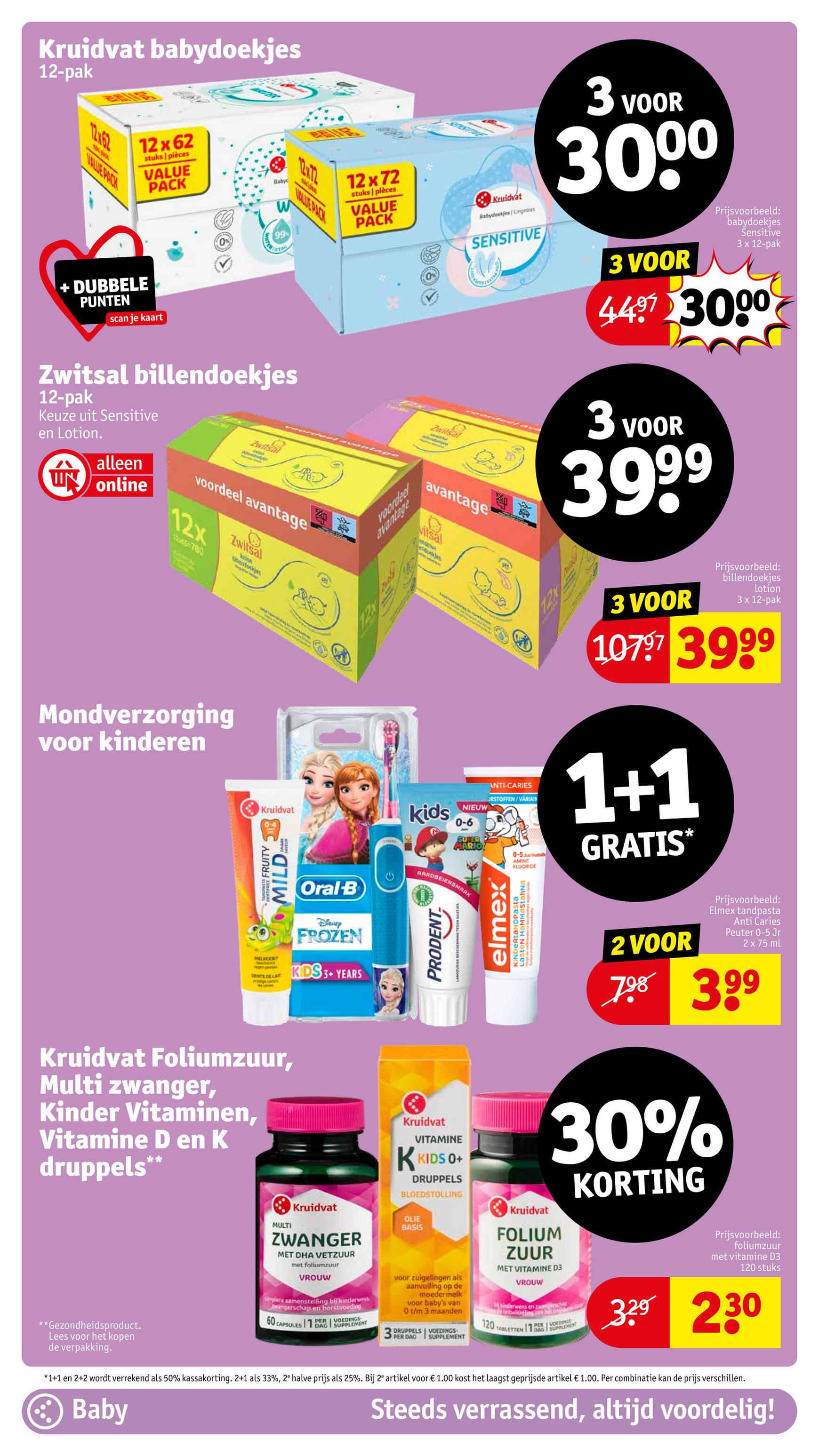 Kruidvat folder geldig vanaf 29.10. - 03.11. 30