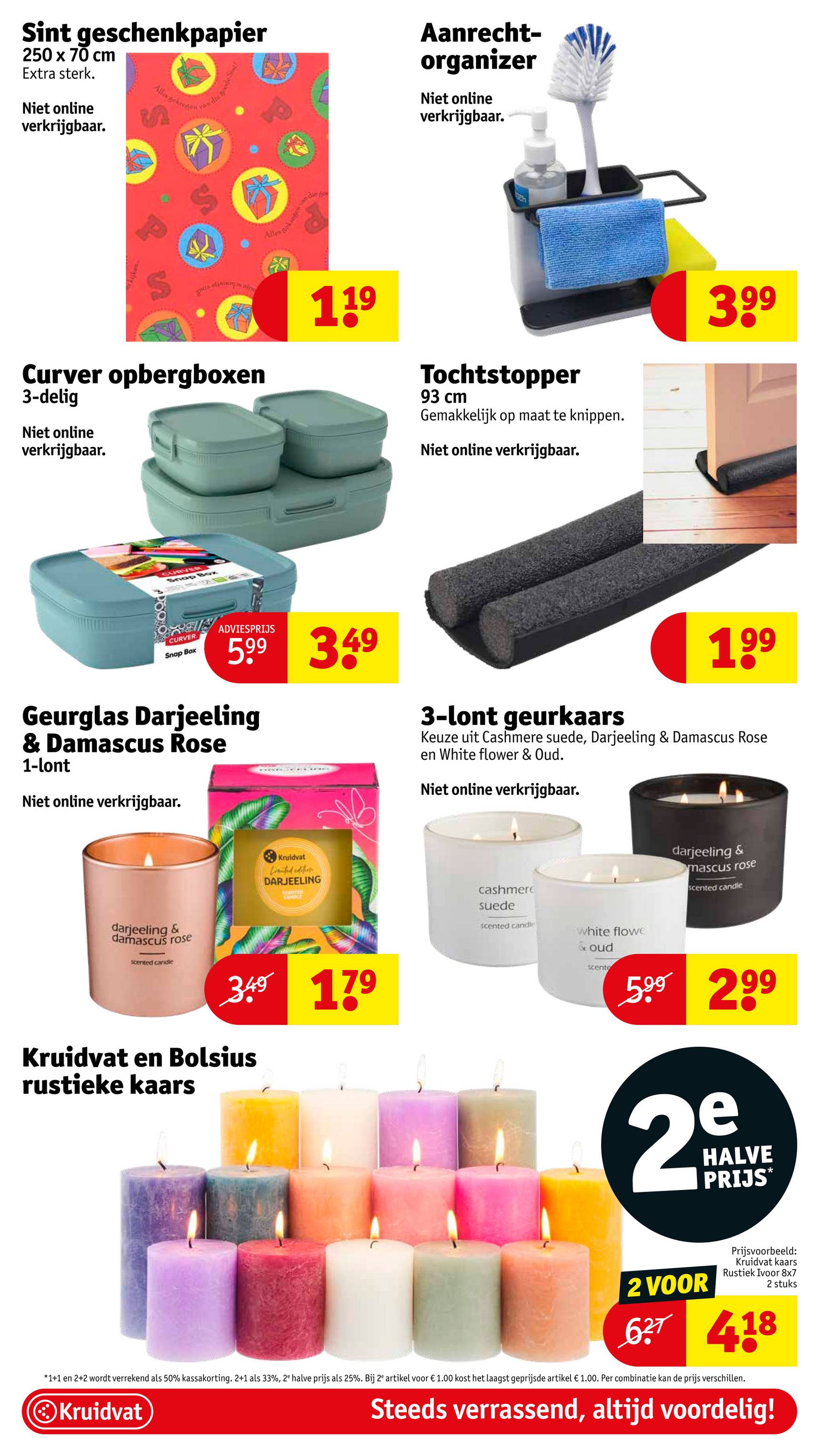 Kruidvat folder geldig vanaf 29.10. - 03.11. 52