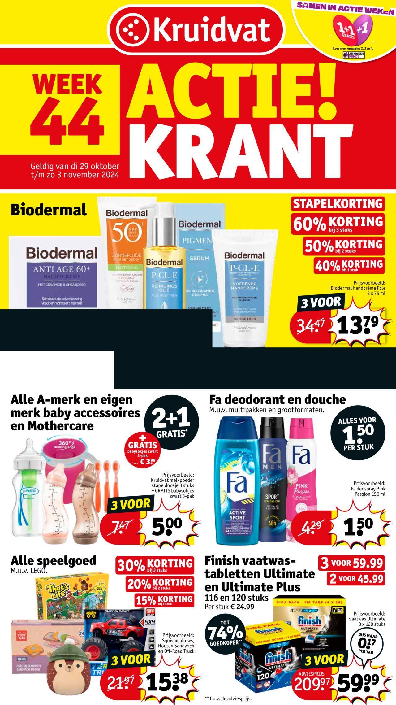 Kruidvat folder vanaf 28-10-2024 - 03-11-2024