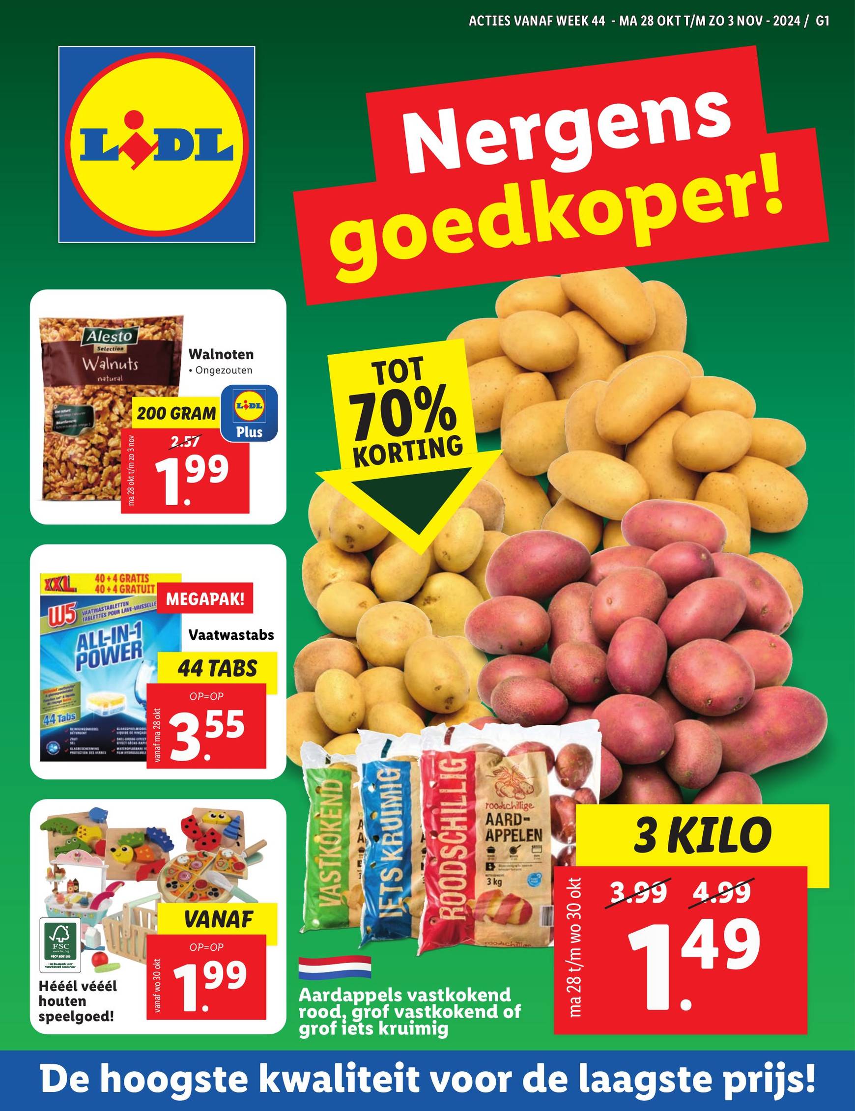 Lidl folder geldig vanaf 28.10. - 03.11.