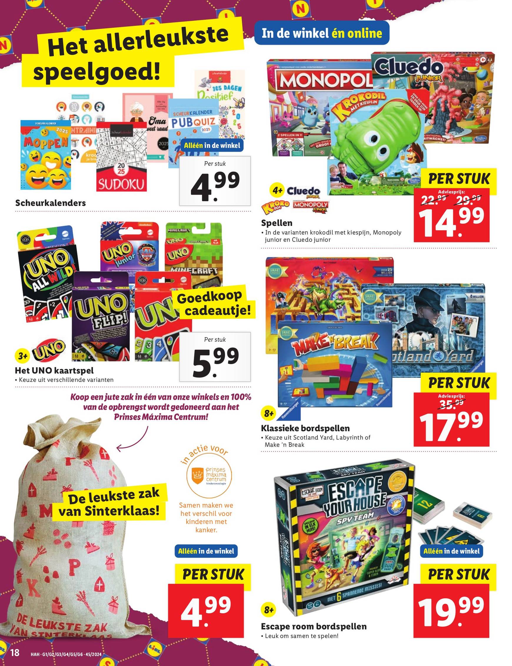 Lidl folder geldig vanaf 04.11. - 10.11. 18