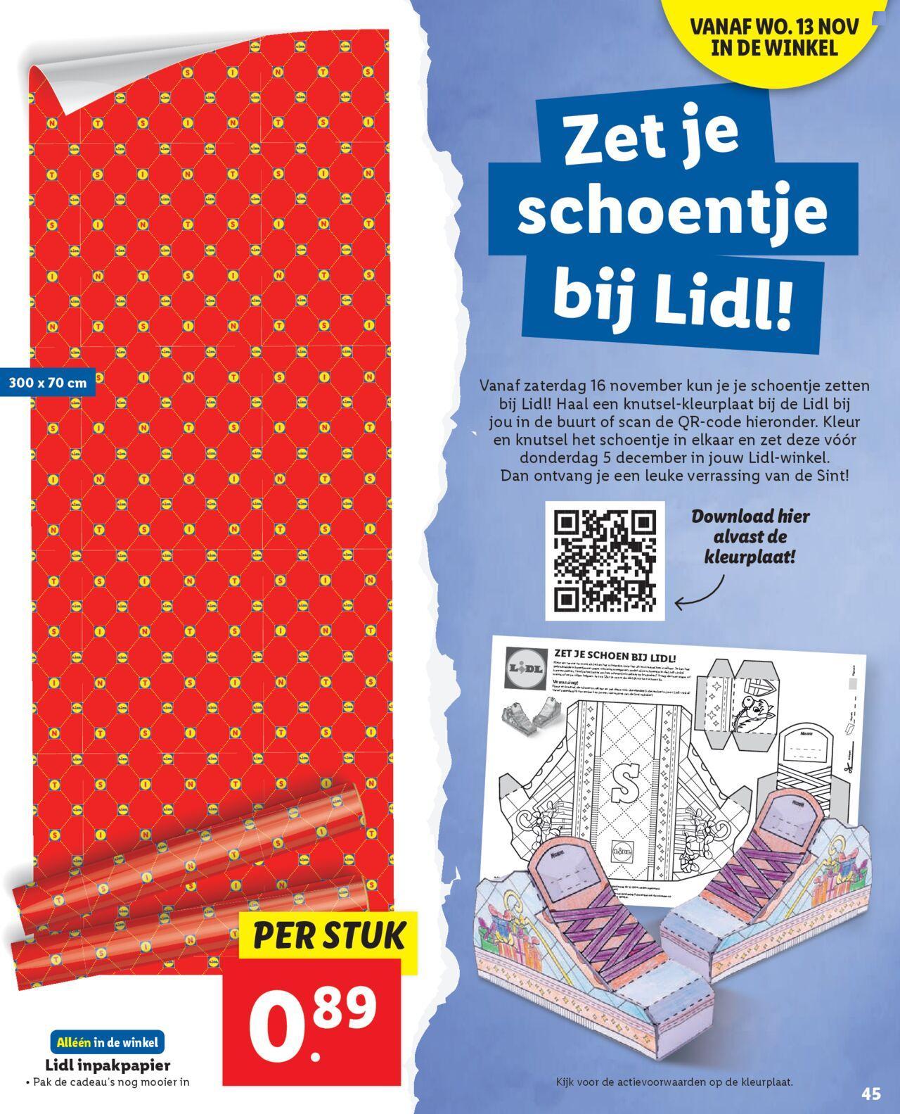 Lidl folder vanaf 17-10-2024 vanaf donderdag 17-10-2024 45