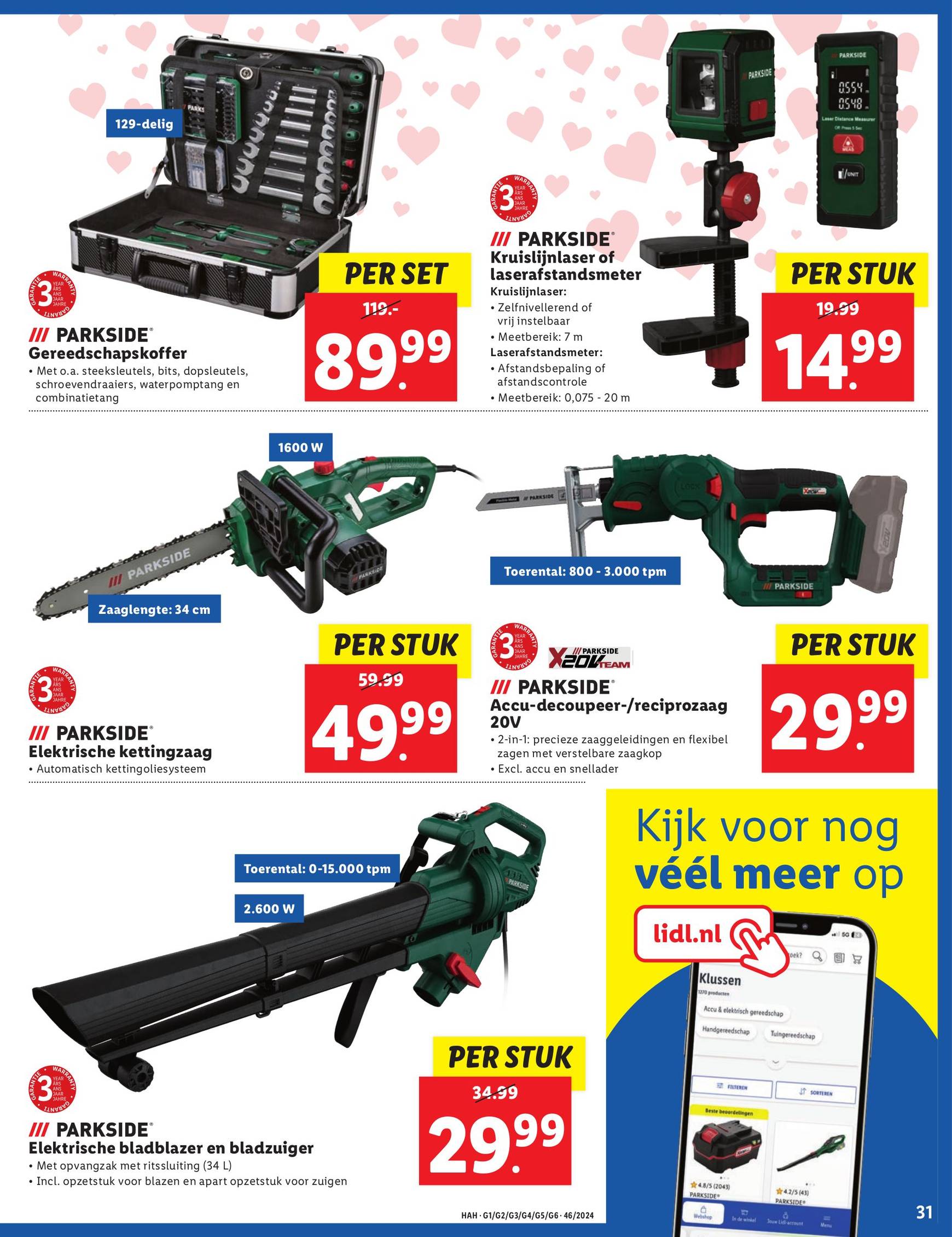 Lidl folder geldig vanaf 11.11. - 17.11. 31