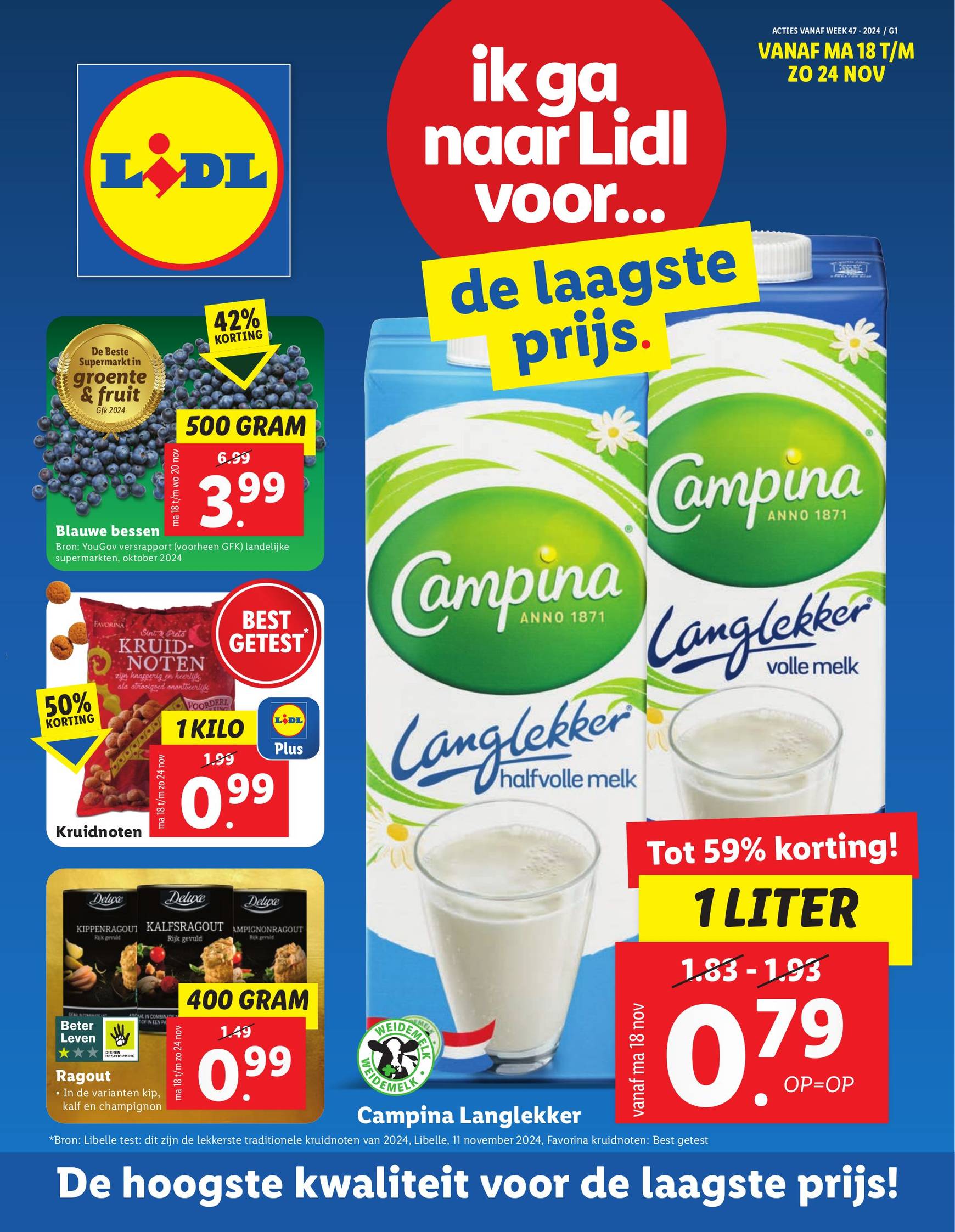 Lidl folder geldig vanaf 18.11. - 24.11.