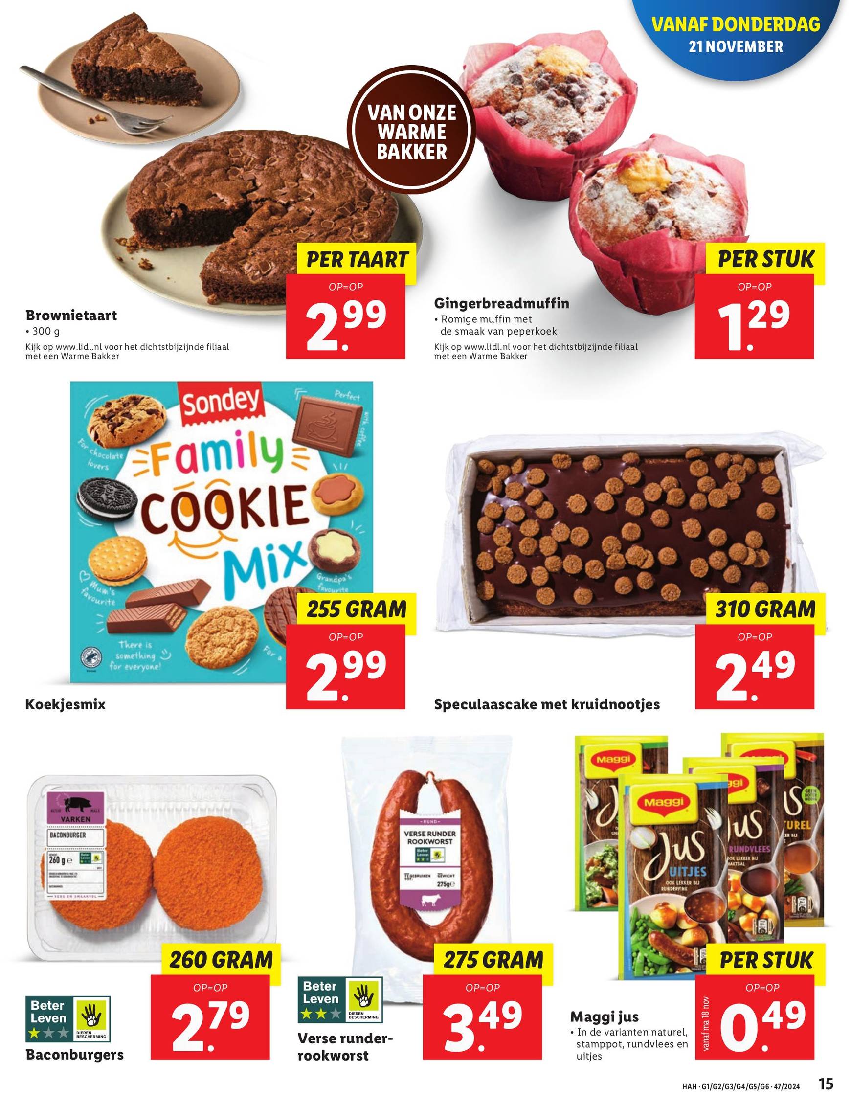 Lidl folder geldig vanaf 18.11. - 24.11. 15