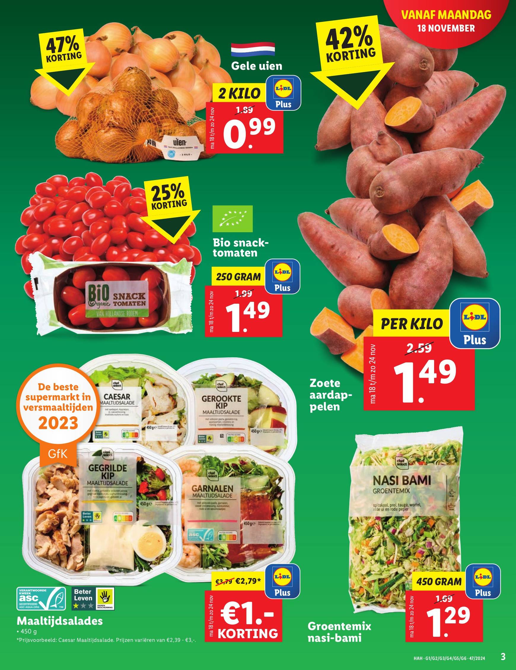 Lidl folder geldig vanaf 18.11. - 24.11. 3