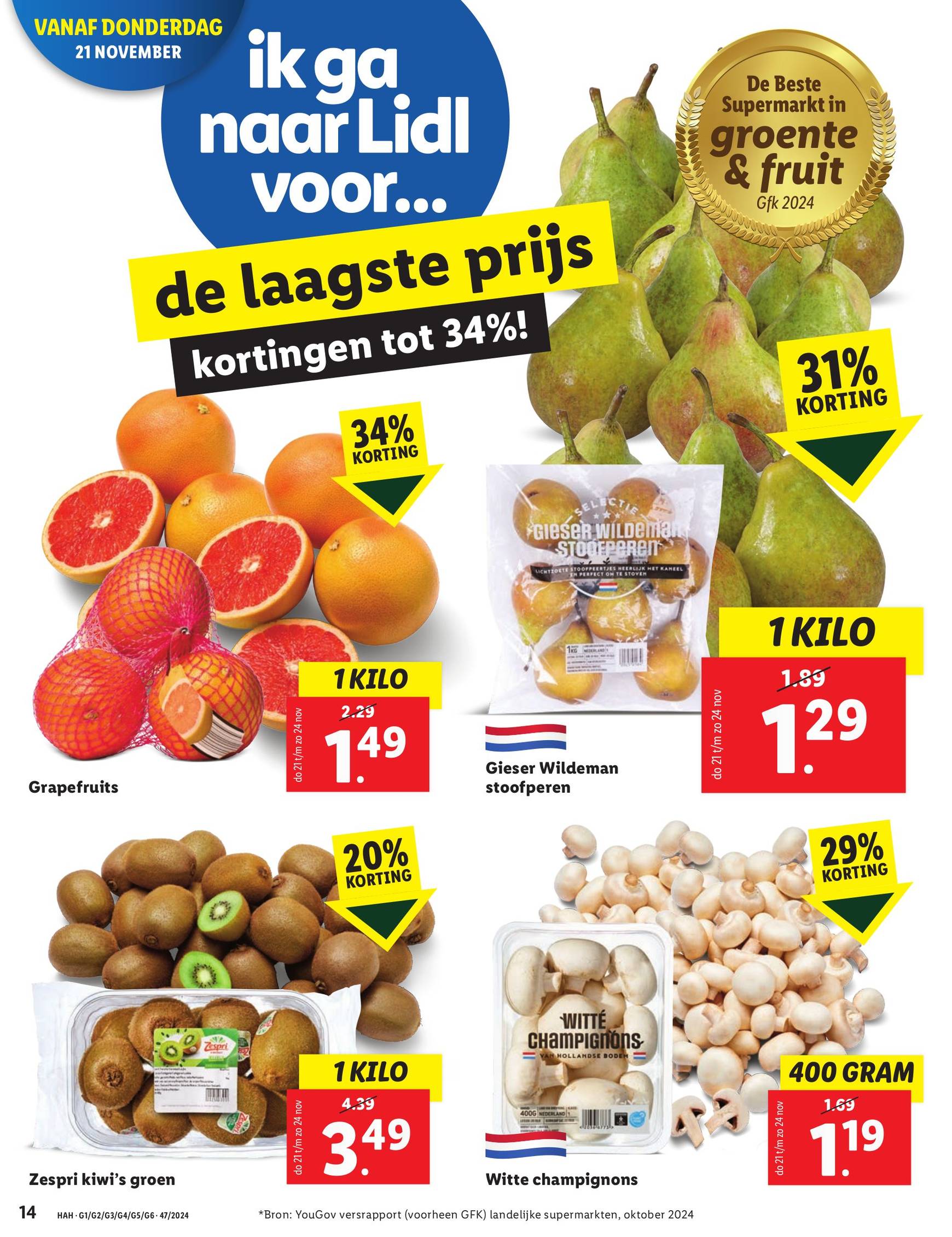 Lidl folder geldig vanaf 18.11. - 24.11. 14