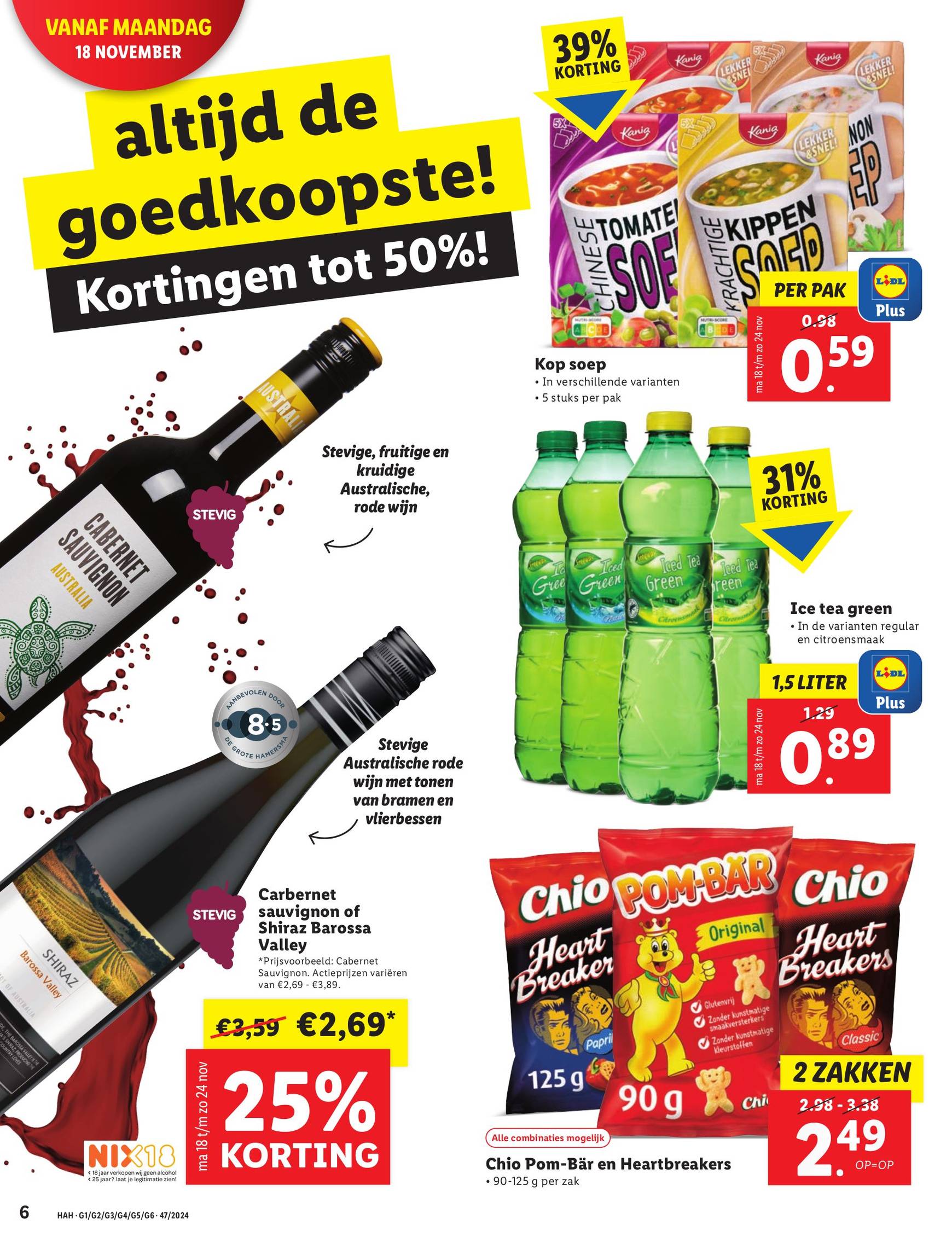 Lidl folder geldig vanaf 18.11. - 24.11. 6