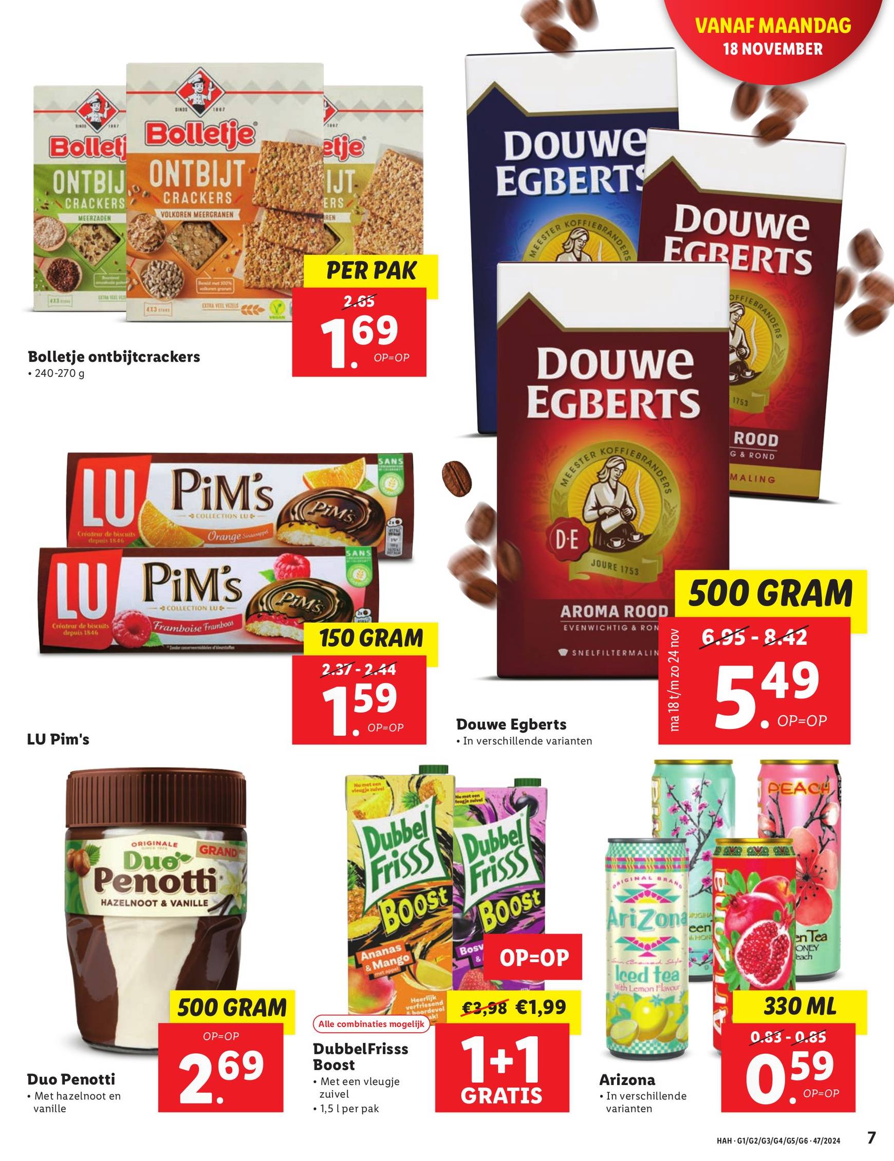 Lidl folder geldig vanaf 18.11. - 24.11. 7