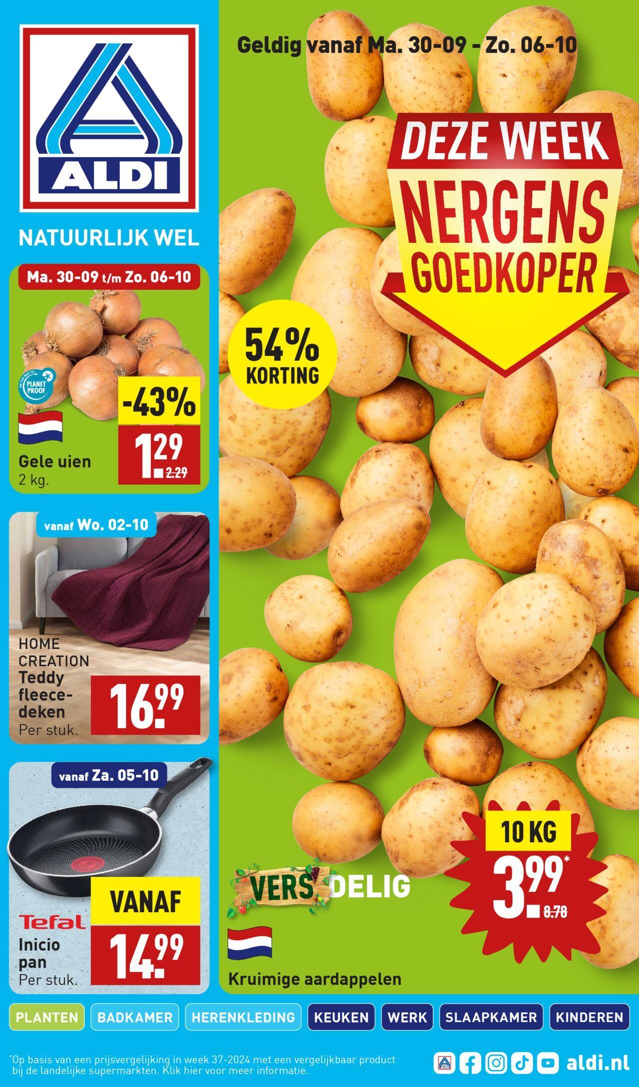 Aldi folder vanaf 30-09-2024 - 06-10-2024