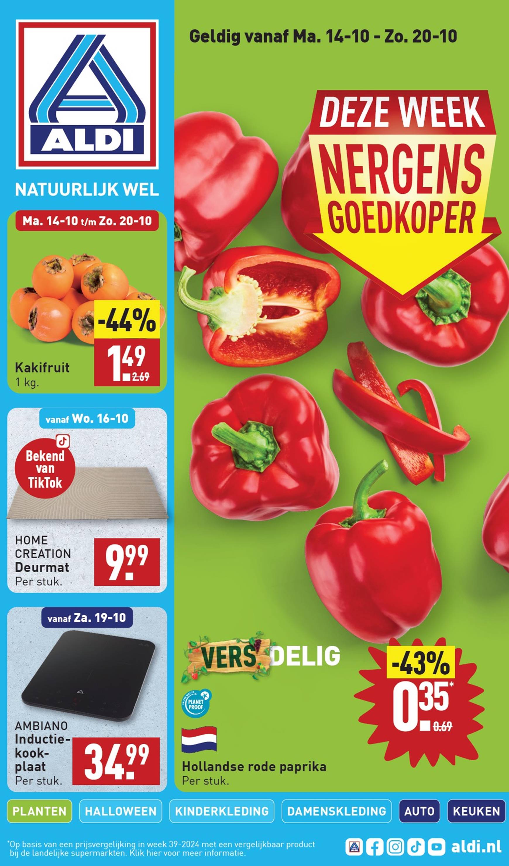 ALDI folder geldig vanaf 14.10. - 20.10.