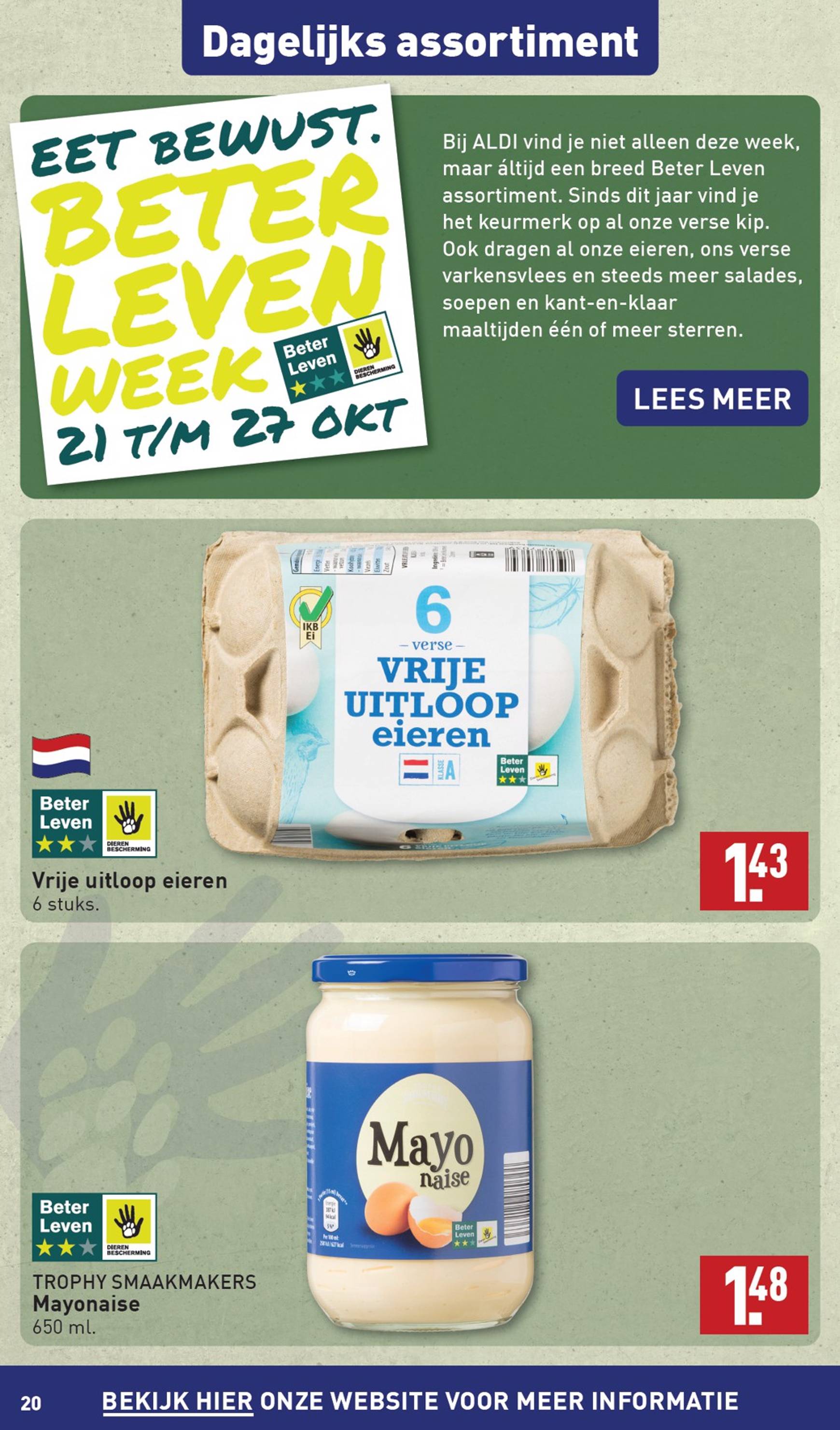 ALDI folder geldig vanaf 21.10. - 27.10. 20