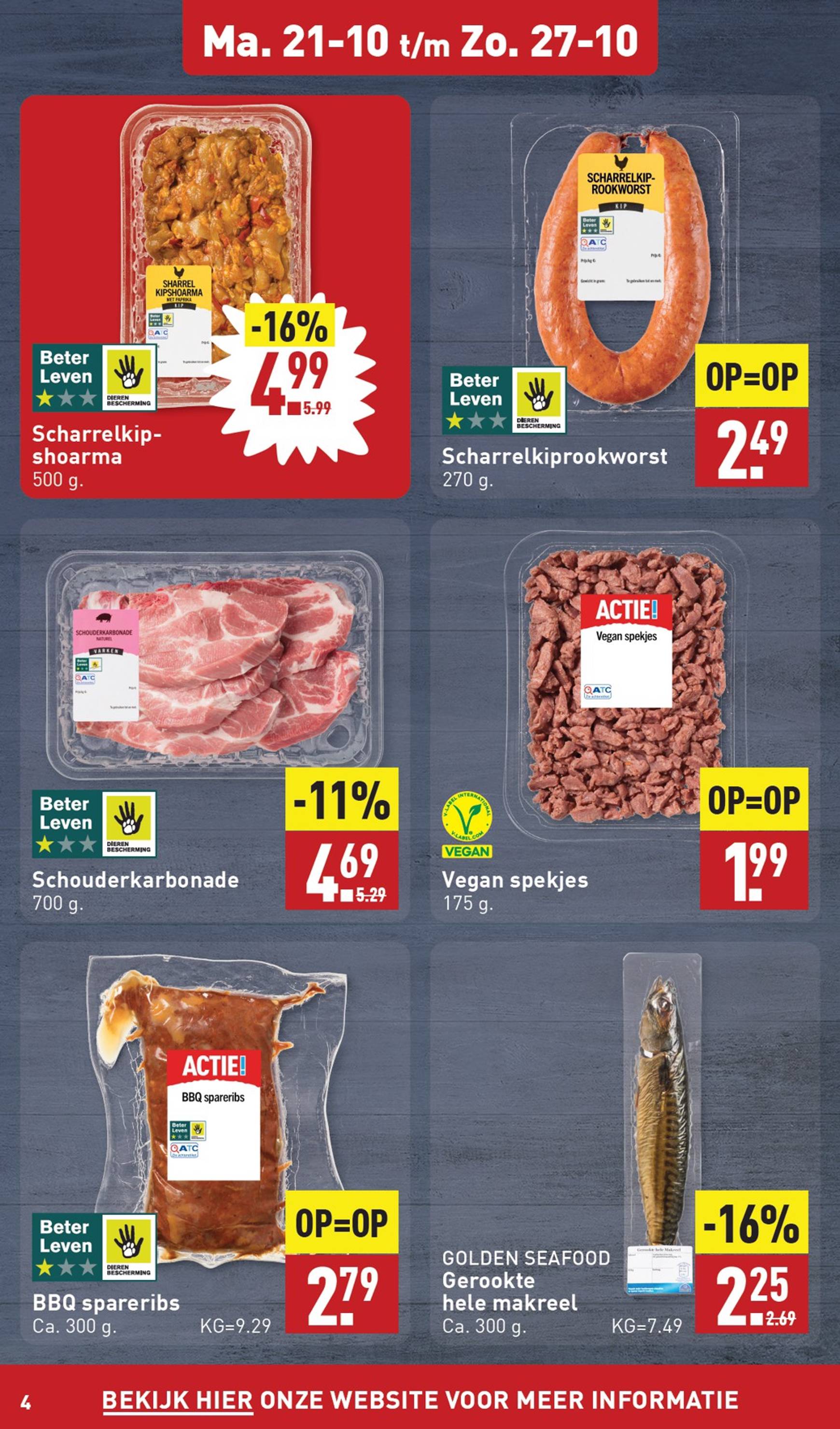 ALDI folder geldig vanaf 21.10. - 27.10. 4