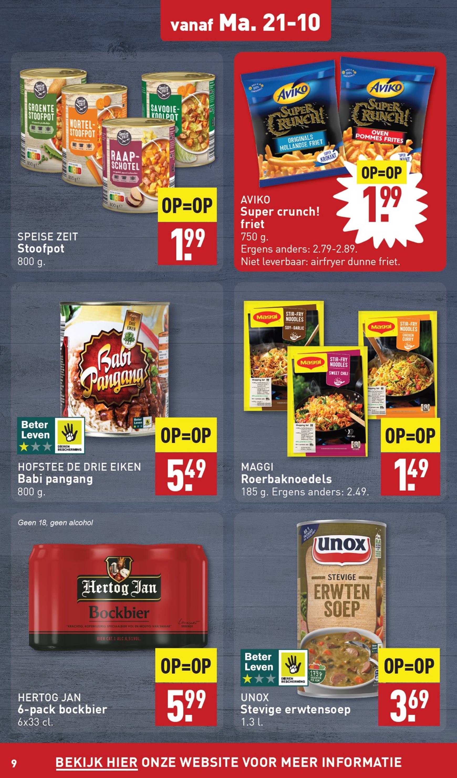 ALDI folder geldig vanaf 21.10. - 27.10. 9