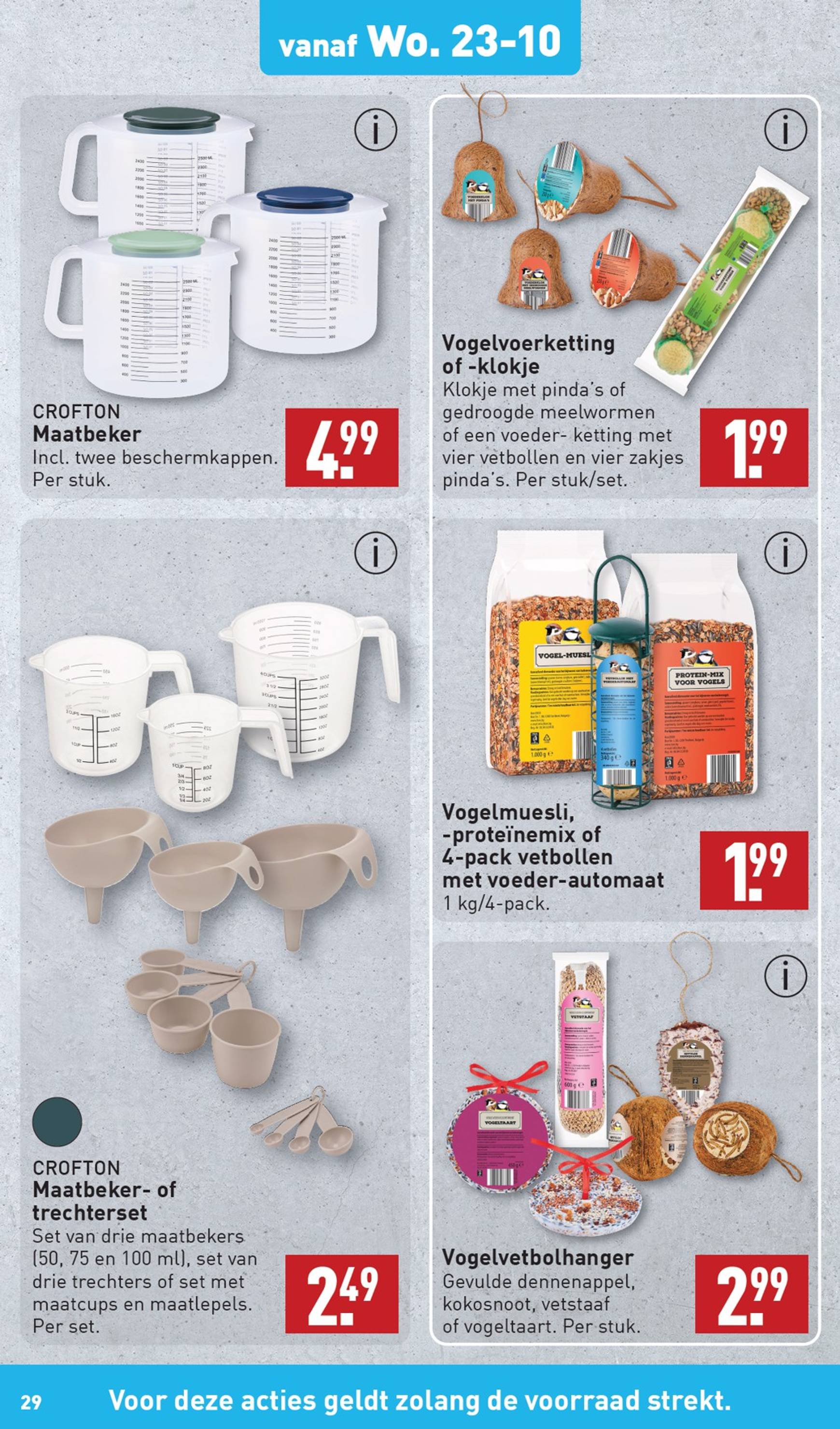 ALDI folder geldig vanaf 21.10. - 27.10. 29