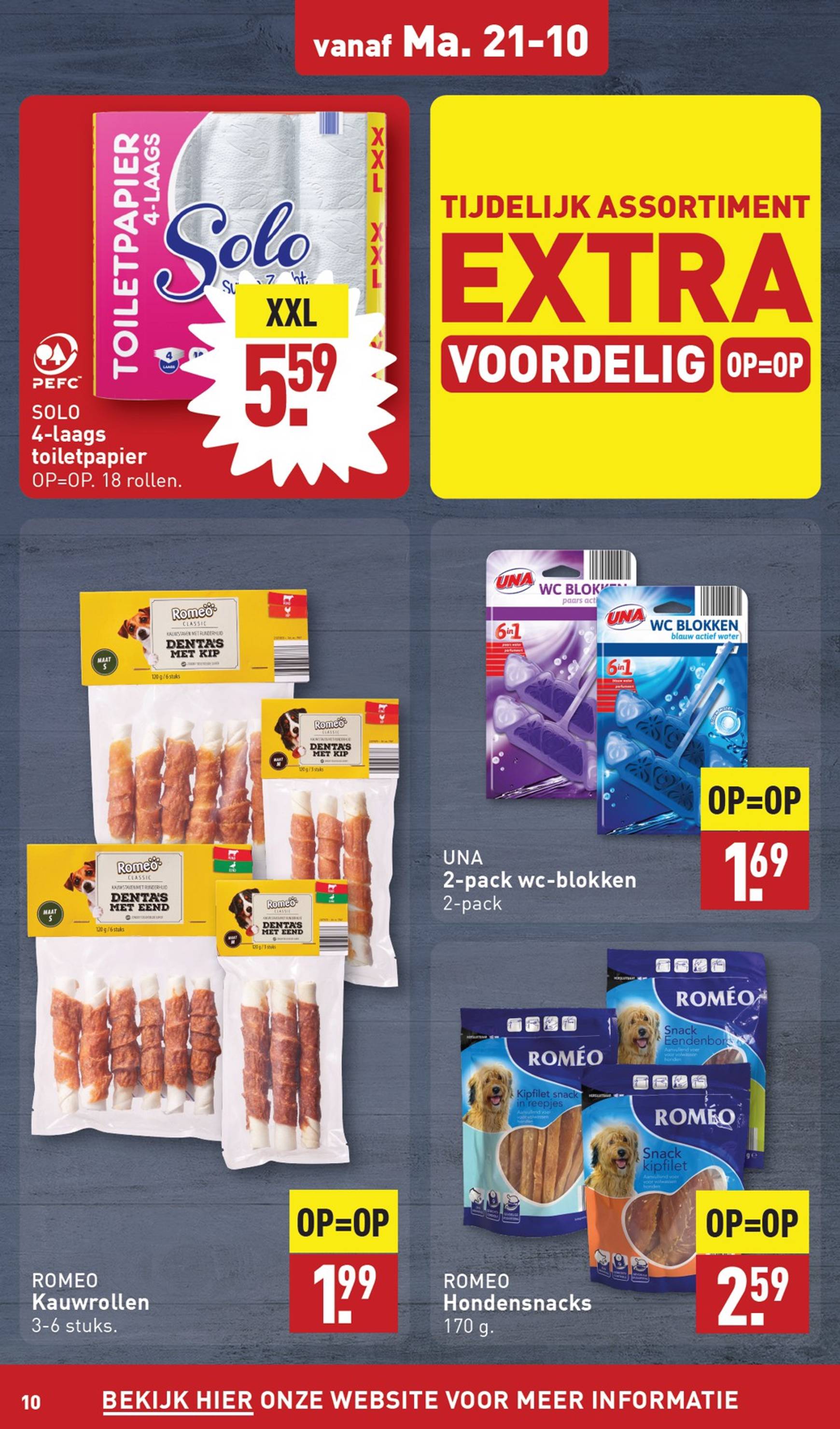 ALDI folder geldig vanaf 21.10. - 27.10. 10