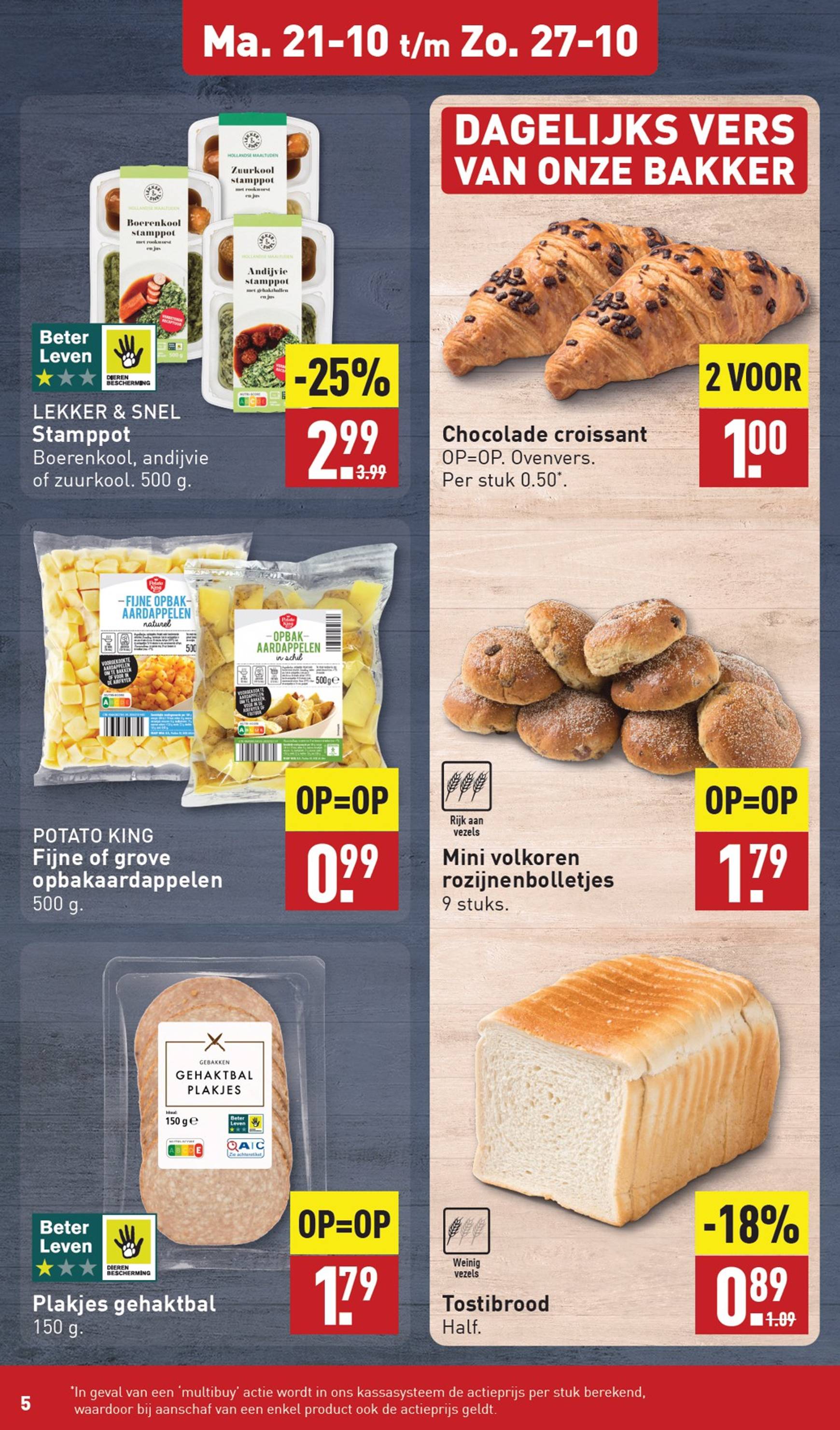 ALDI folder geldig vanaf 21.10. - 27.10. 5