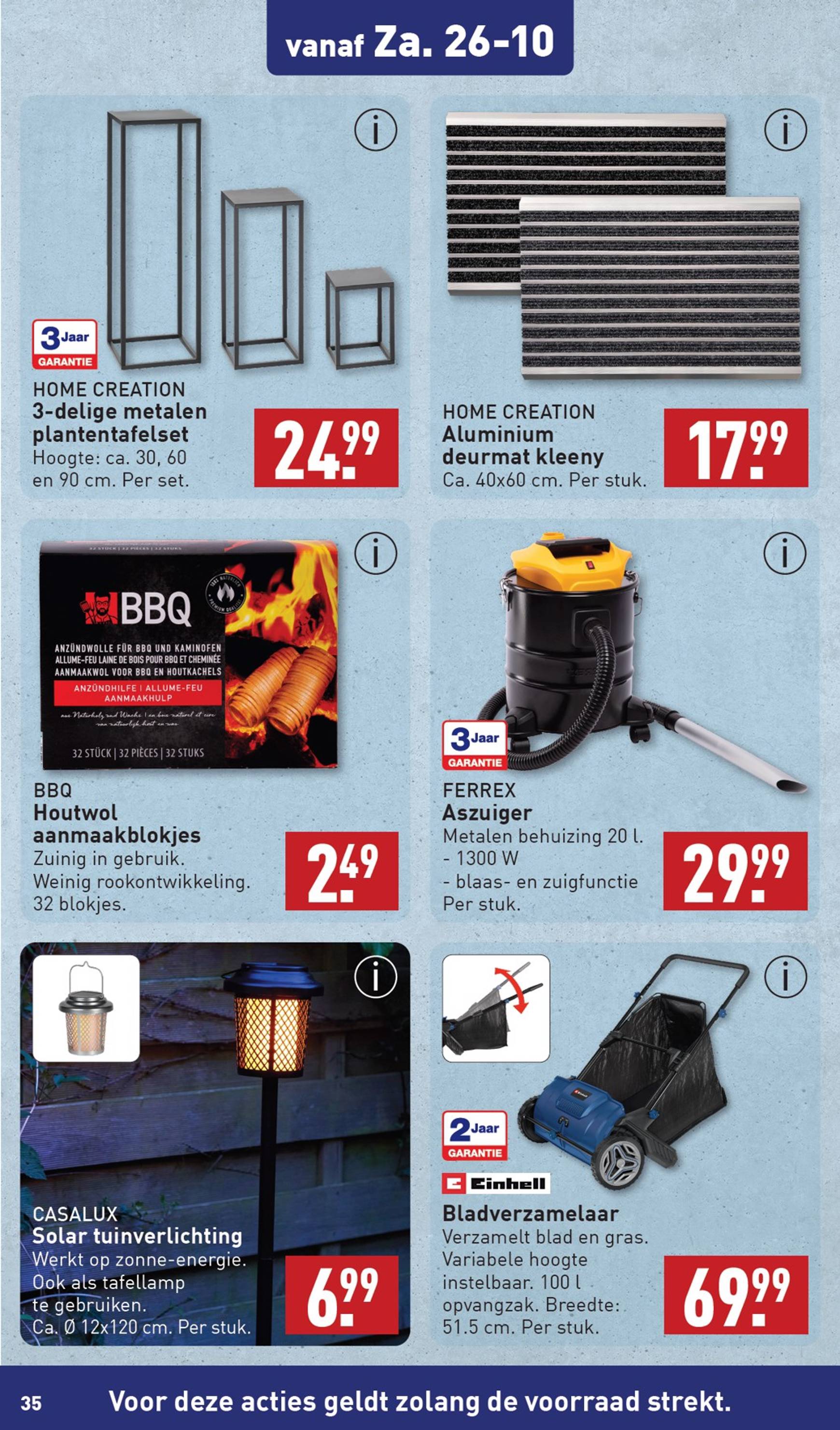 ALDI folder geldig vanaf 21.10. - 27.10. 35