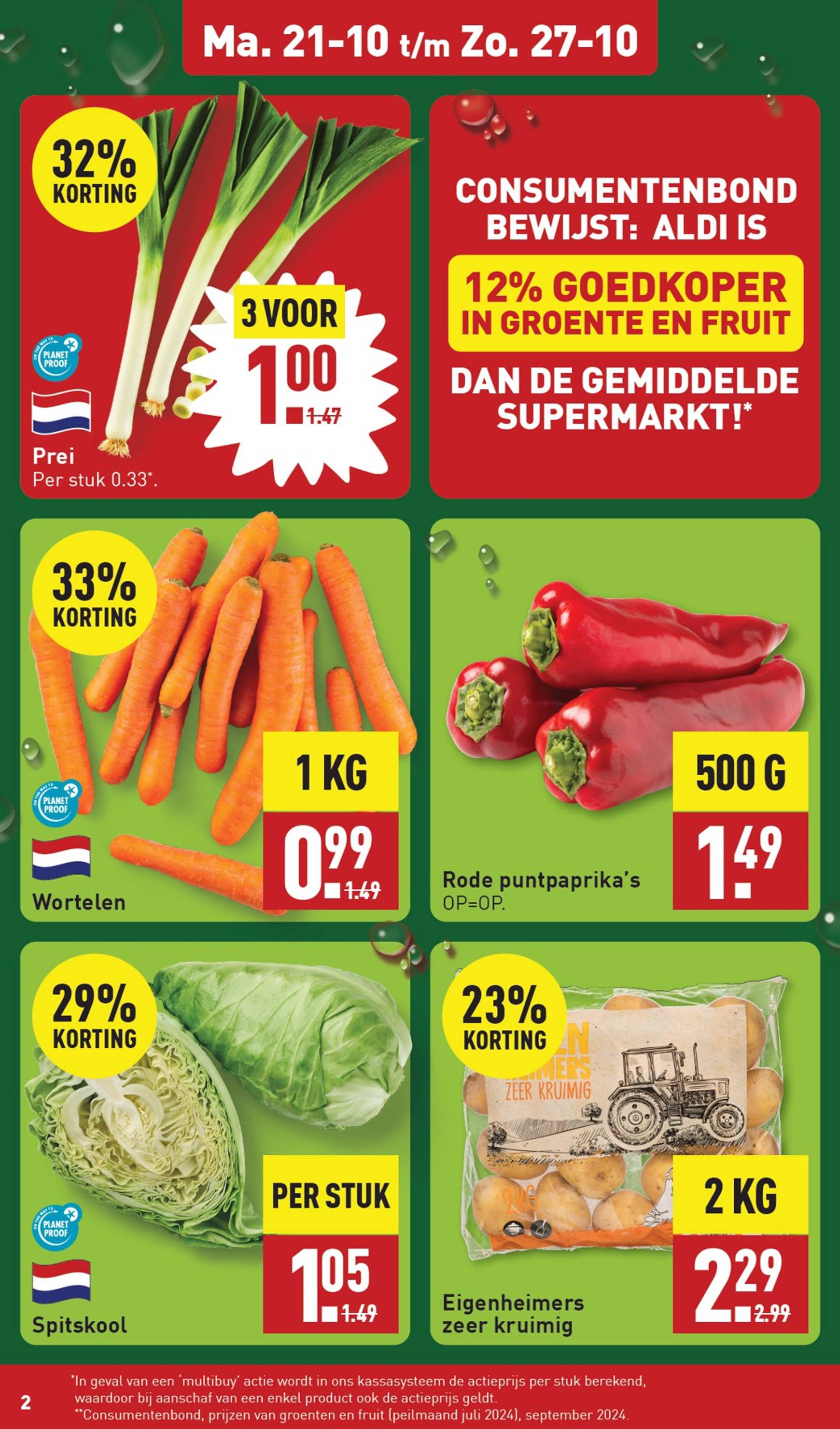 ALDI folder geldig vanaf 21.10. - 27.10. 2