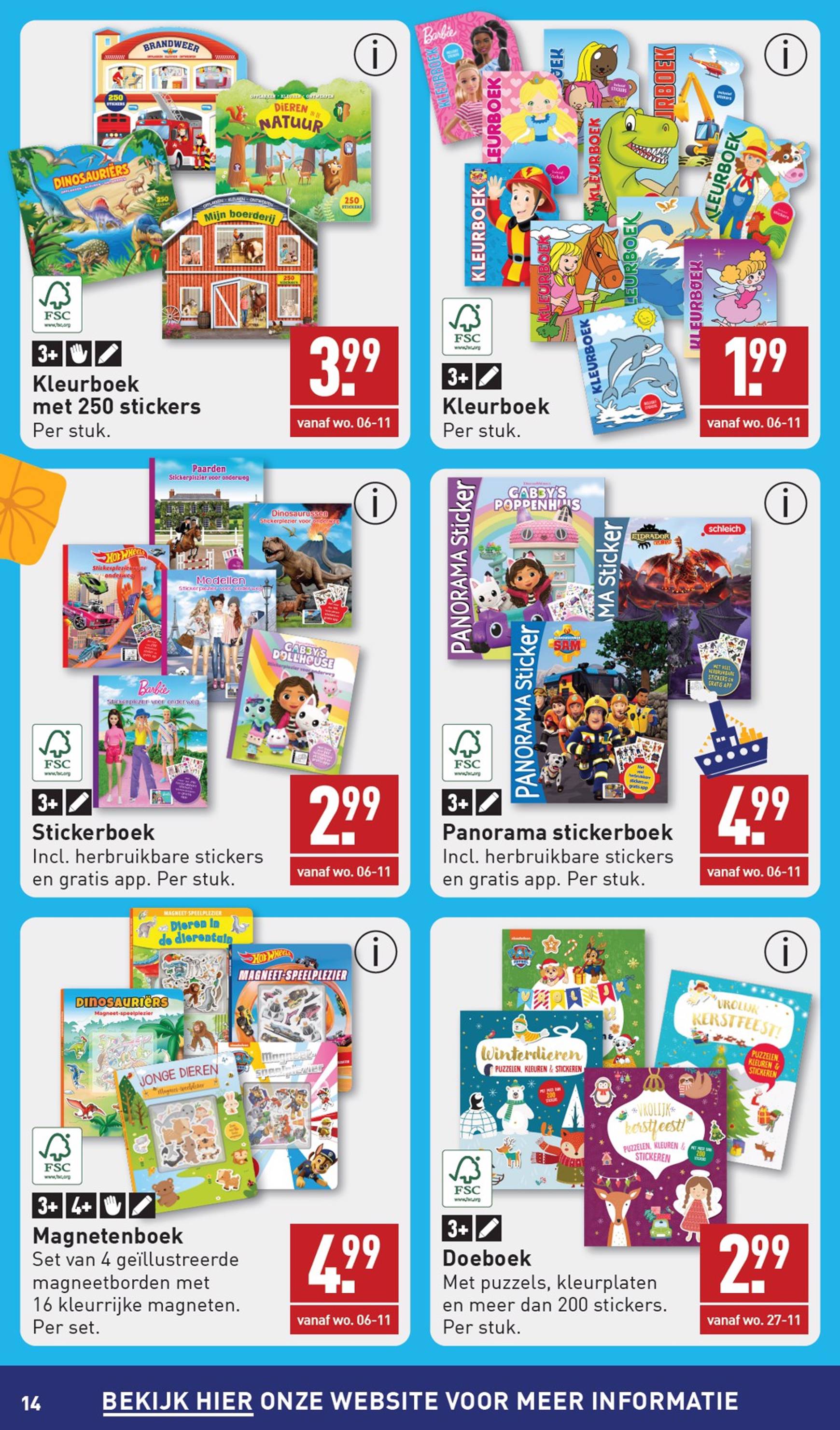 ALDI - Speelgoedspecial folder geldig vanaf 21.10. - 27.10. 14