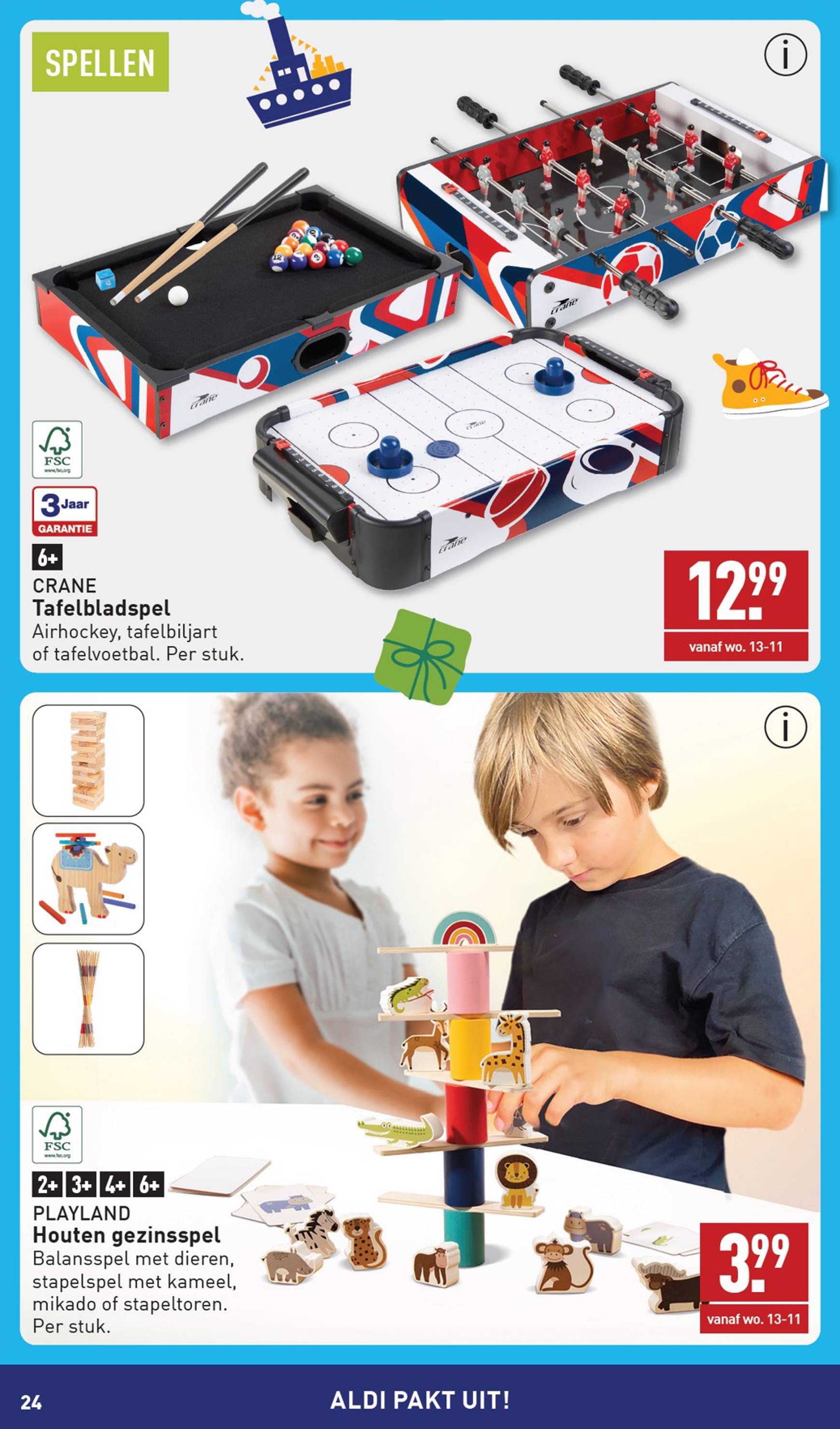 ALDI - Speelgoedspecial folder geldig vanaf 21.10. - 27.10. 24