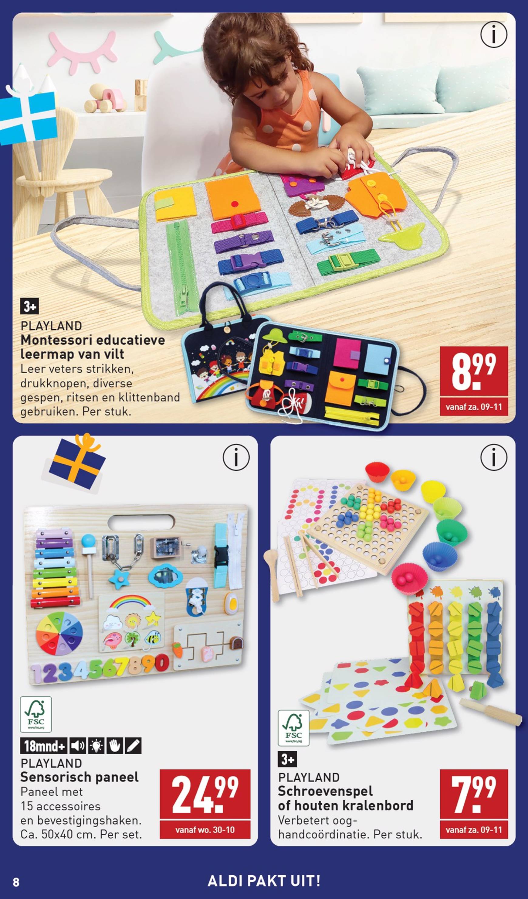 ALDI - Speelgoedspecial folder geldig vanaf 21.10. - 27.10. 8