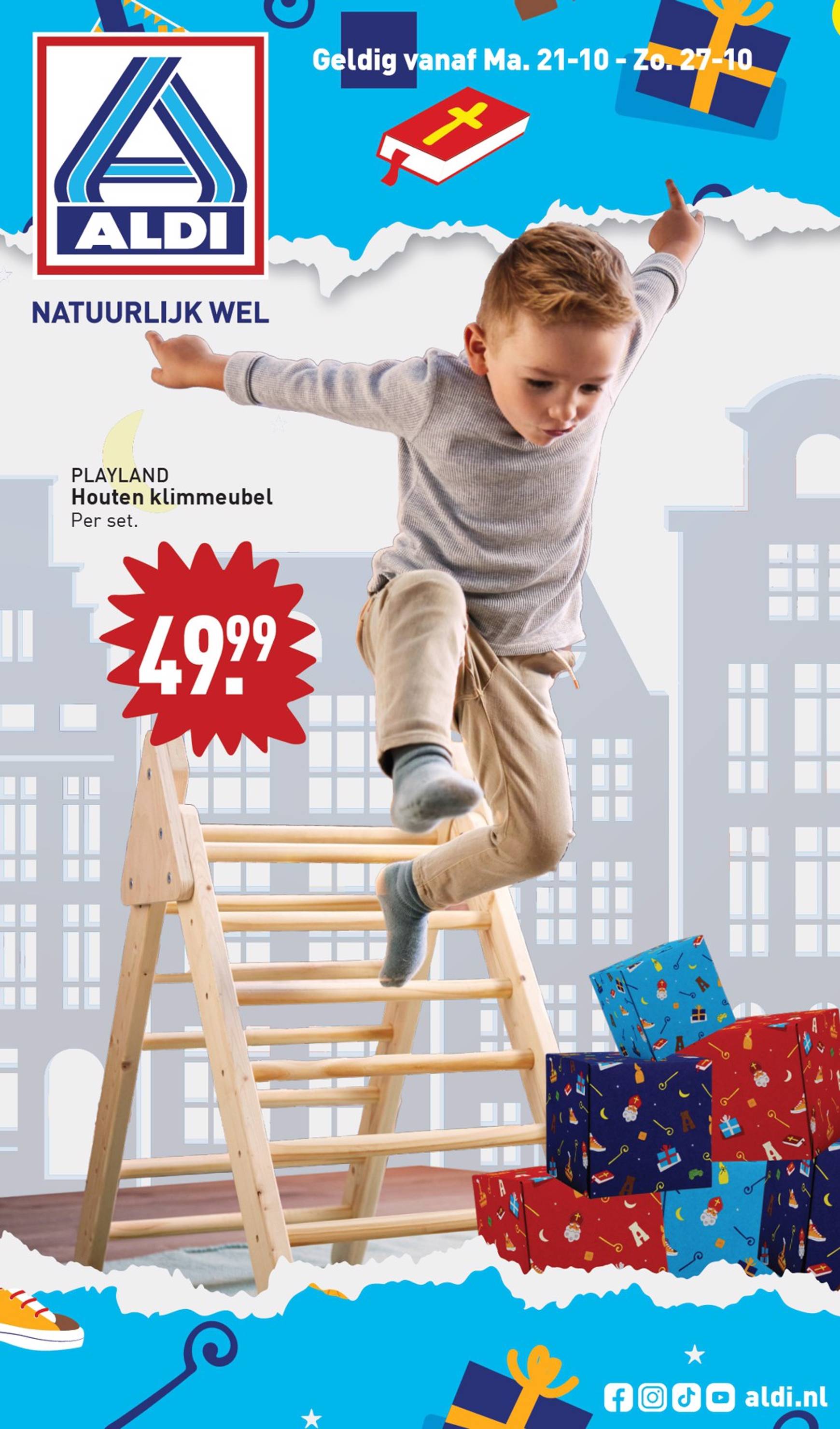 ALDI - Speelgoedspecial folder geldig vanaf 21.10. - 27.10.