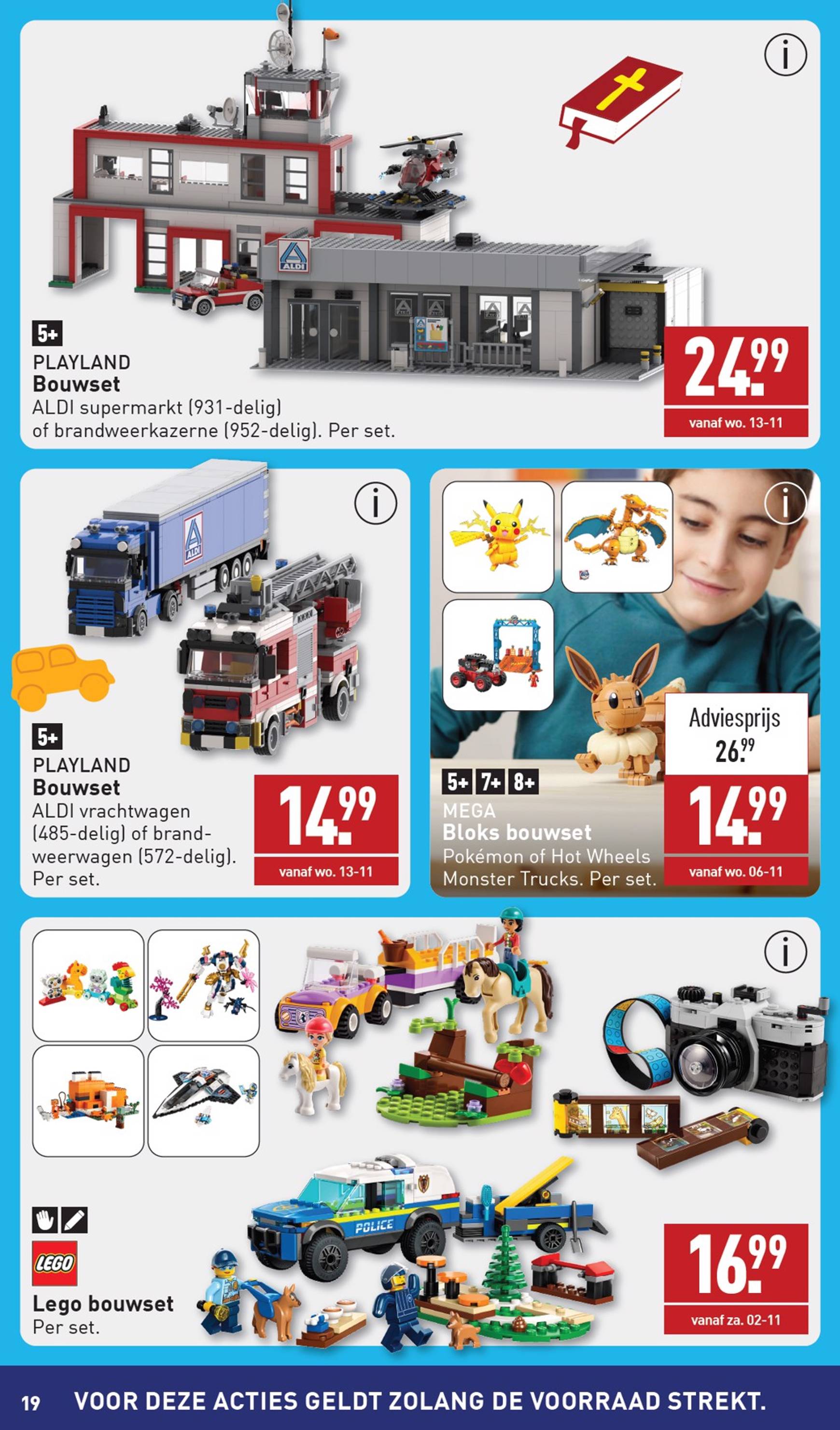 ALDI - Speelgoedspecial folder geldig vanaf 21.10. - 27.10. 19