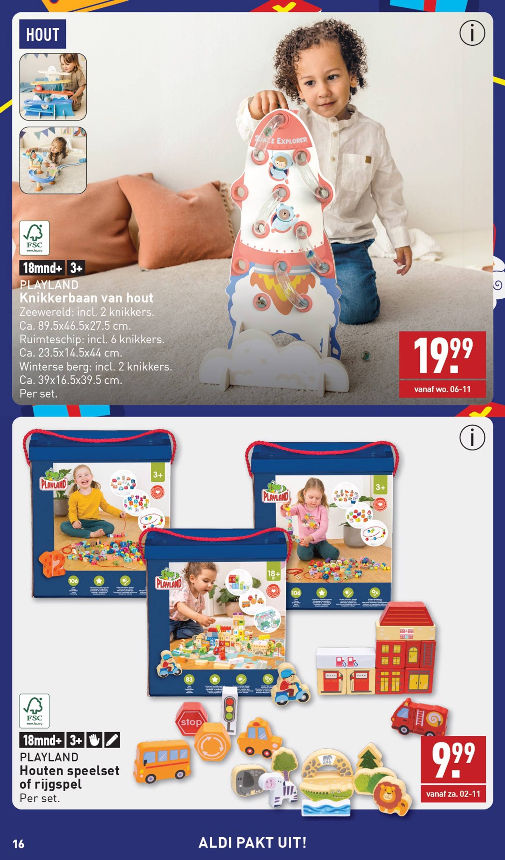 ALDI - Speelgoedspecial folder geldig vanaf 21.10. - 27.10. 16