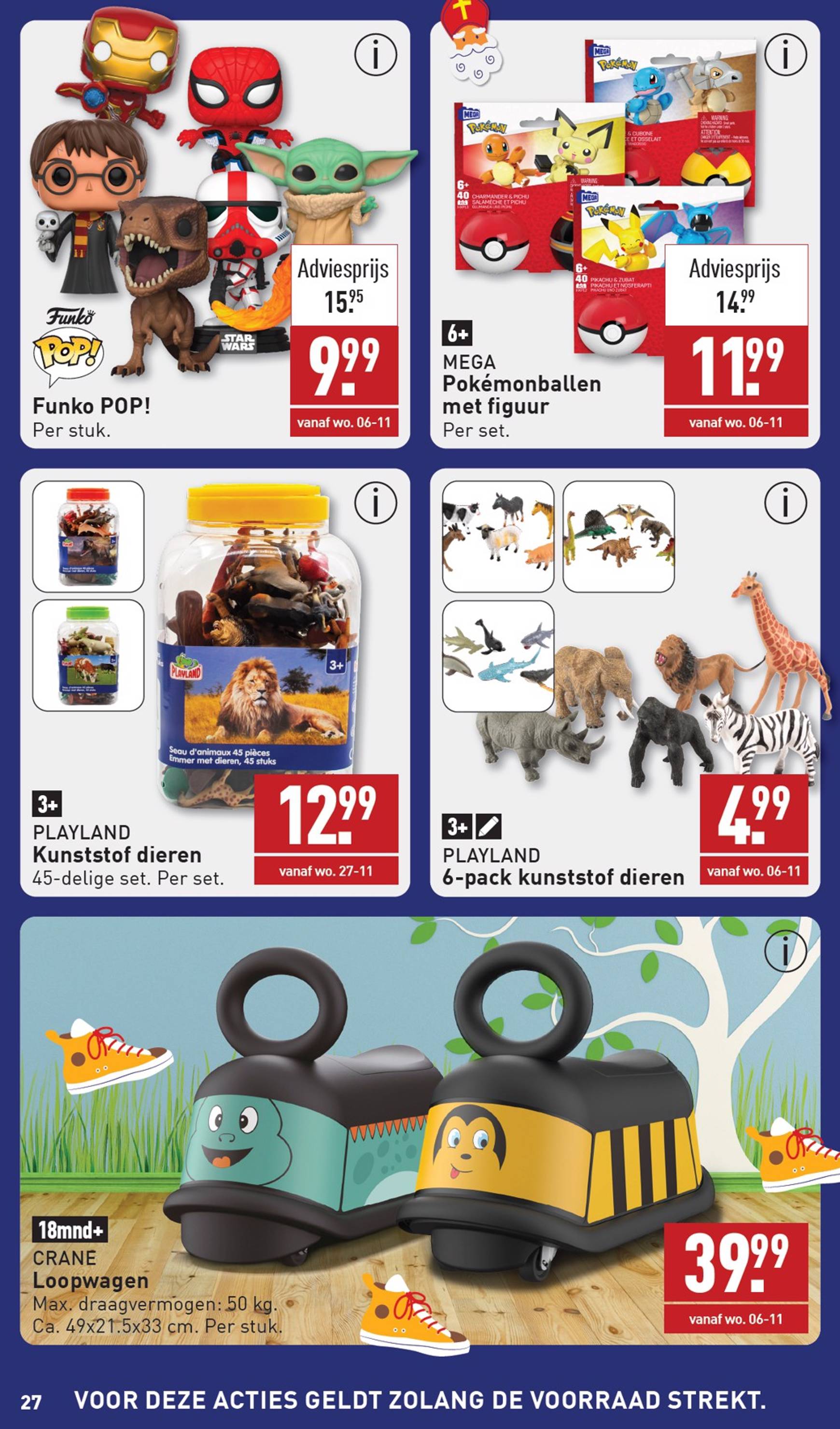 ALDI - Speelgoedspecial folder geldig vanaf 21.10. - 27.10. 27