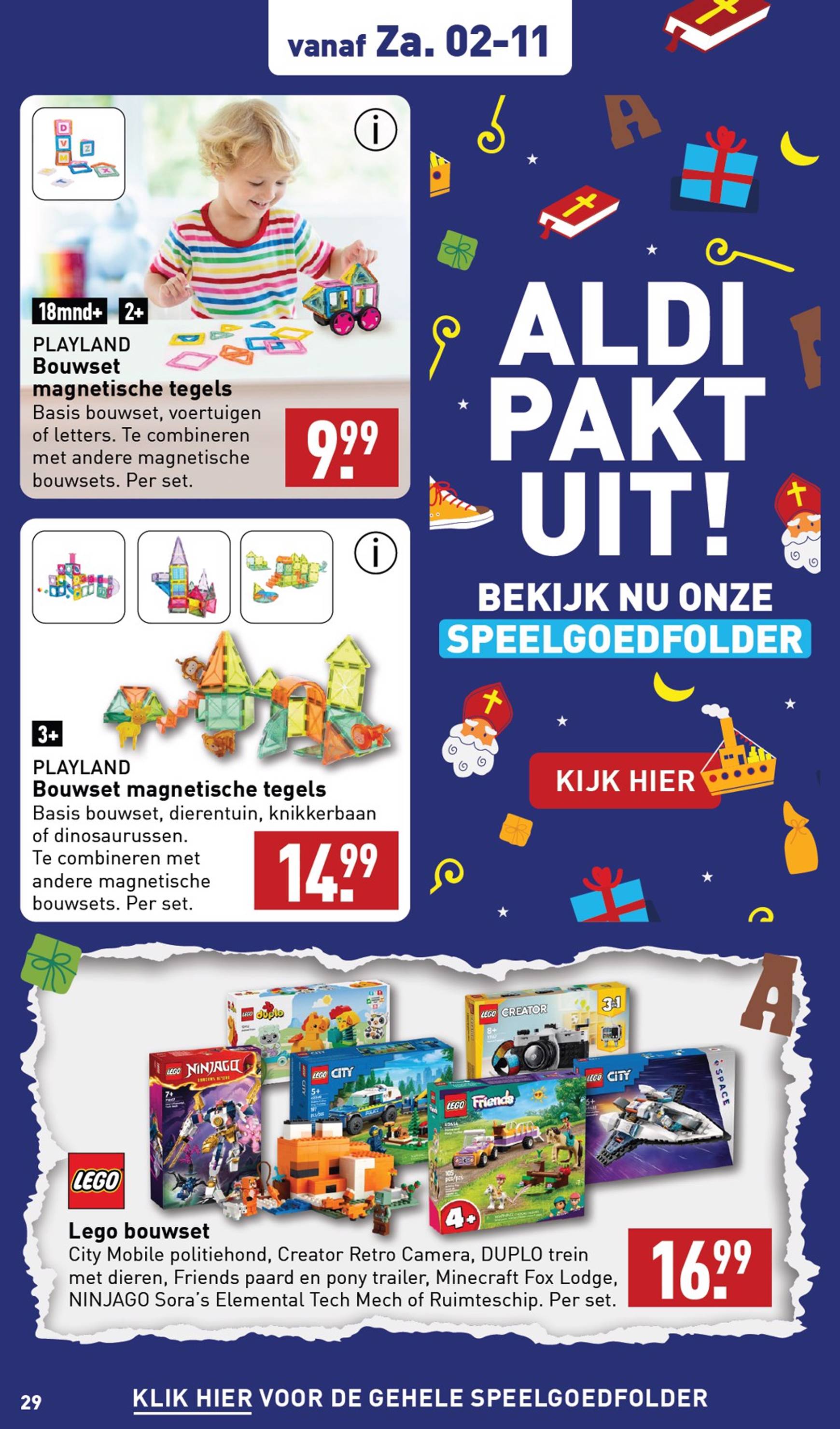 ALDI folder geldig vanaf 28.10. - 03.11. 29