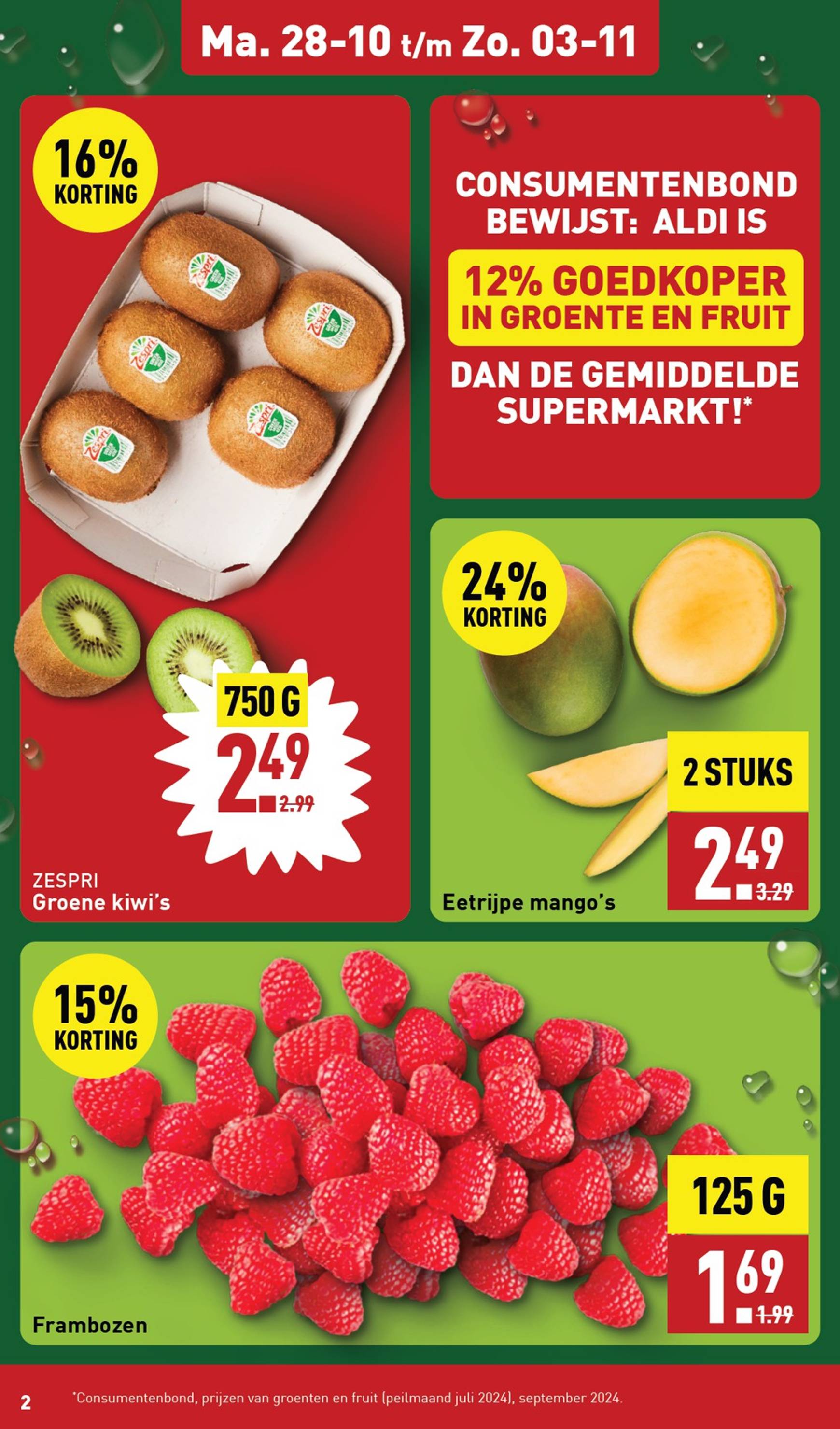 ALDI folder geldig vanaf 28.10. - 03.11. 2