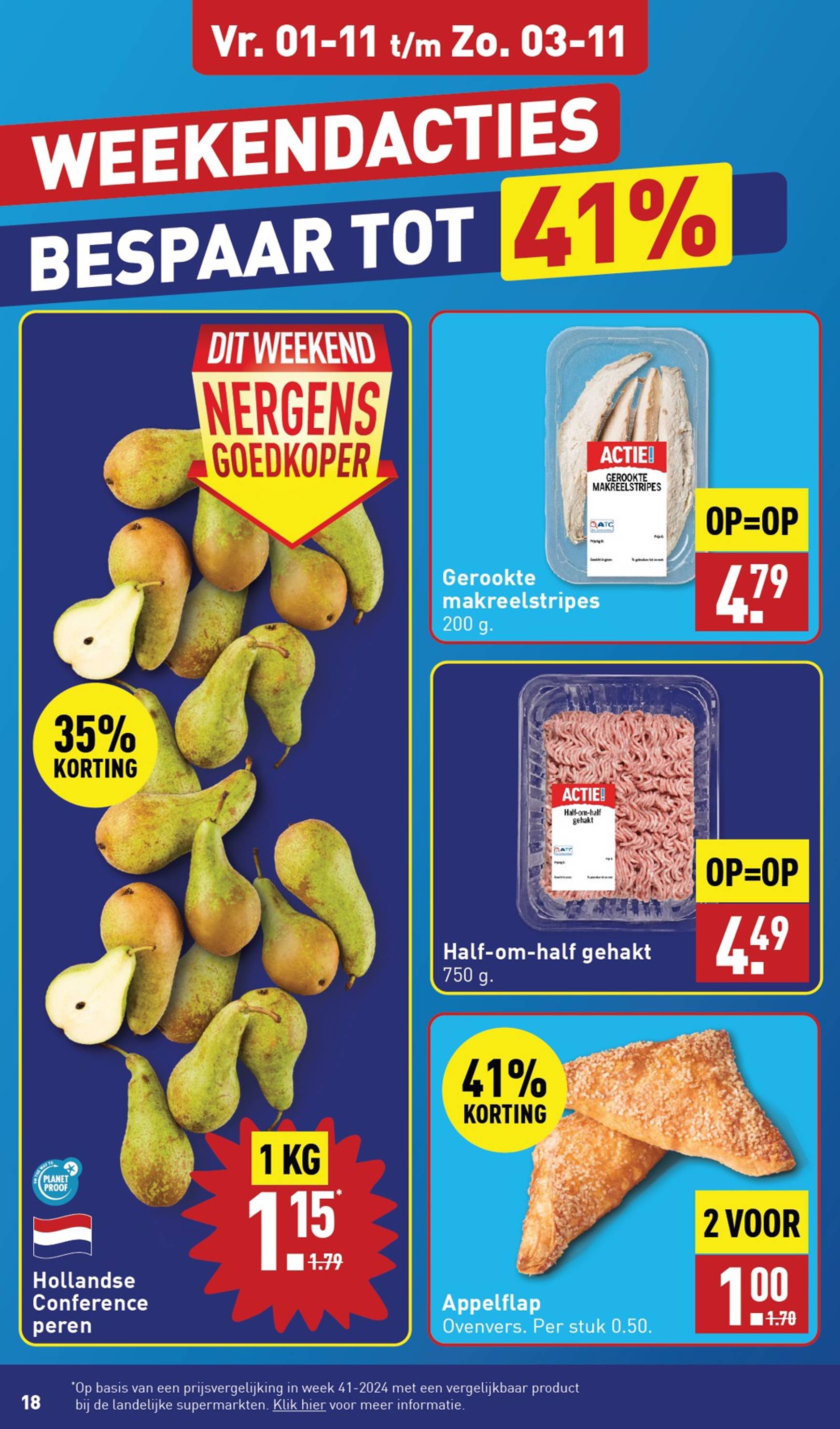 ALDI folder geldig vanaf 28.10. - 03.11. 18