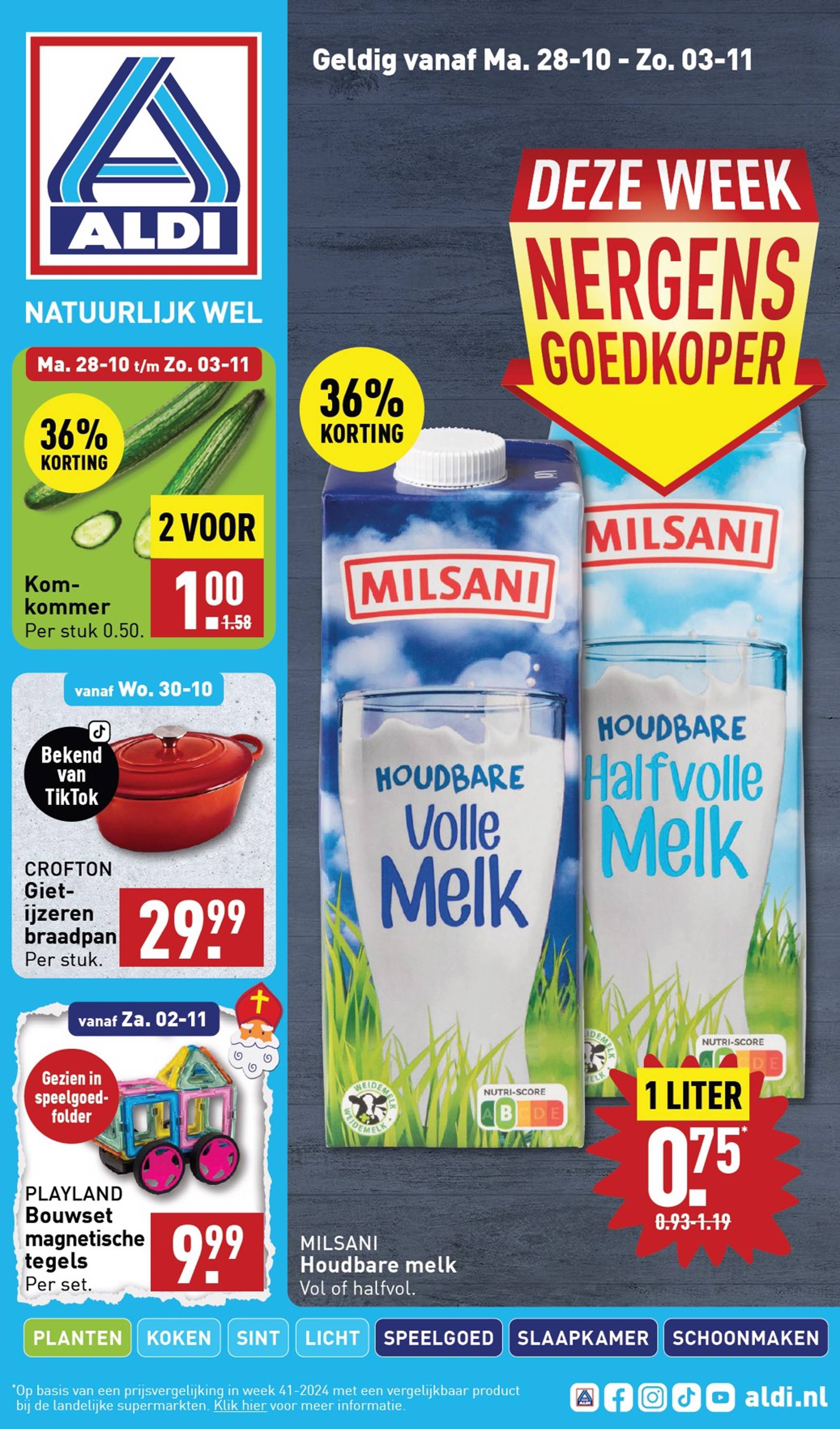 ALDI folder geldig vanaf 28.10. - 03.11.